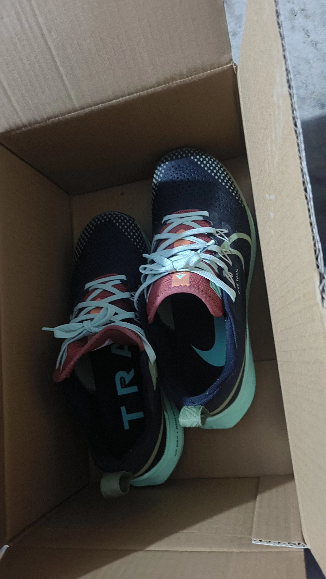 custom review-Nike Pegasus Trail 4 Амортизация Легкий Низкий Топ Trail Беговые кроссовки Мужской Черный Синий