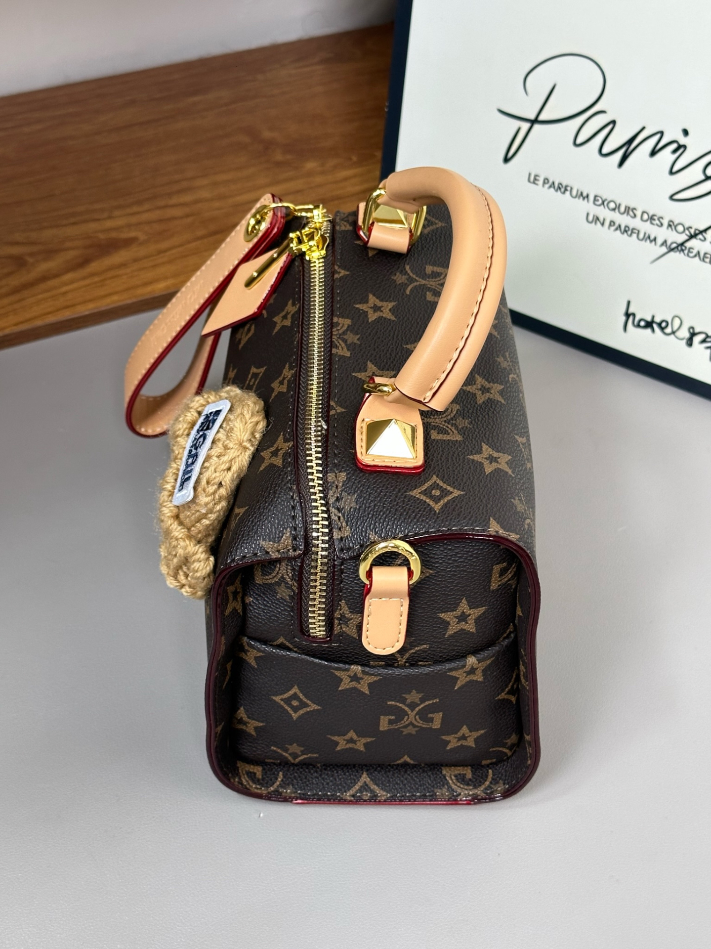 甜鼠‼️是你女朋友会喜欢的卡其棕小熊包包👜贼可爱😍