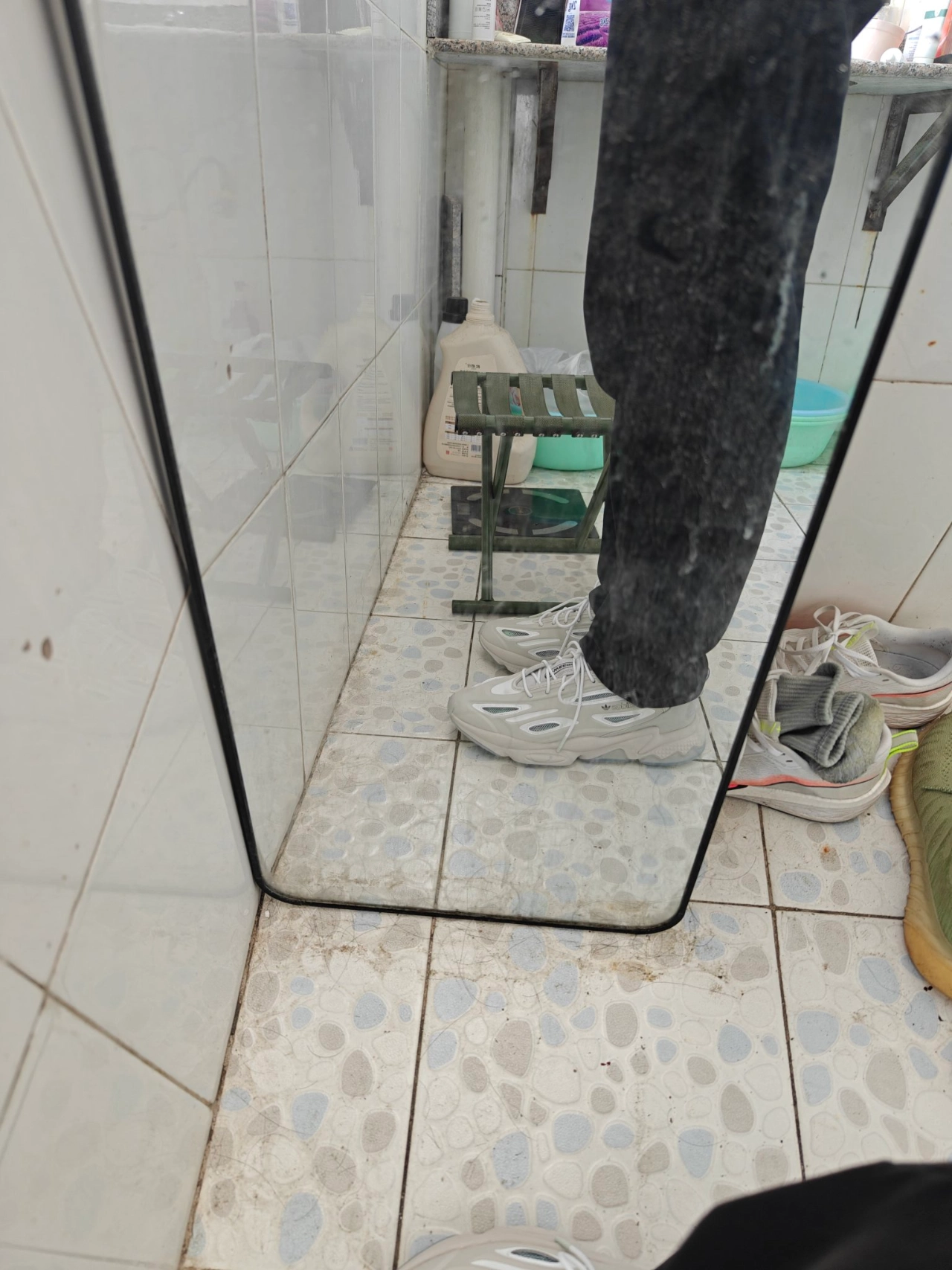 custom review-Adidas Originals Ozweego Celo противоскользящий устойчивый к истиранию низкий топ повседневная обувь унисекс серый