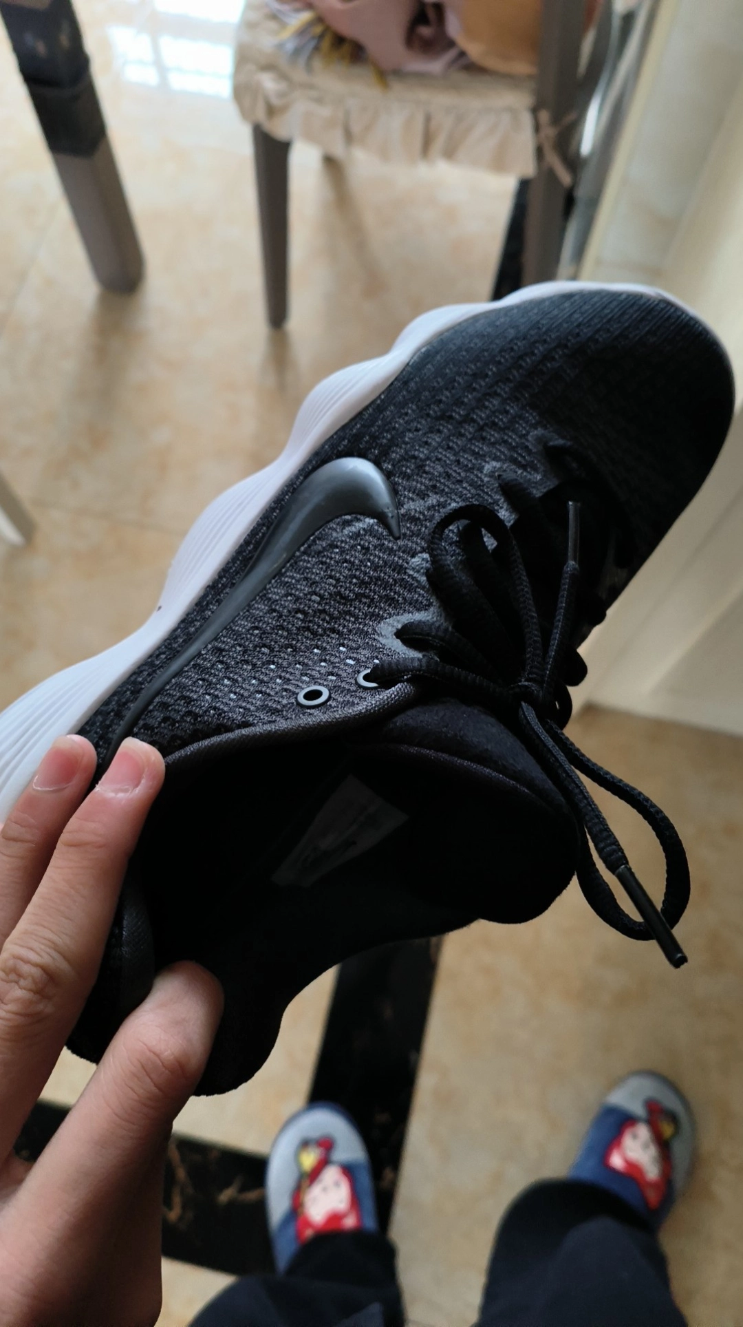 custom review-Nike Hyperdunk 2017 Low Топ Баскетбольные кроссовки Мужской Черный Белый