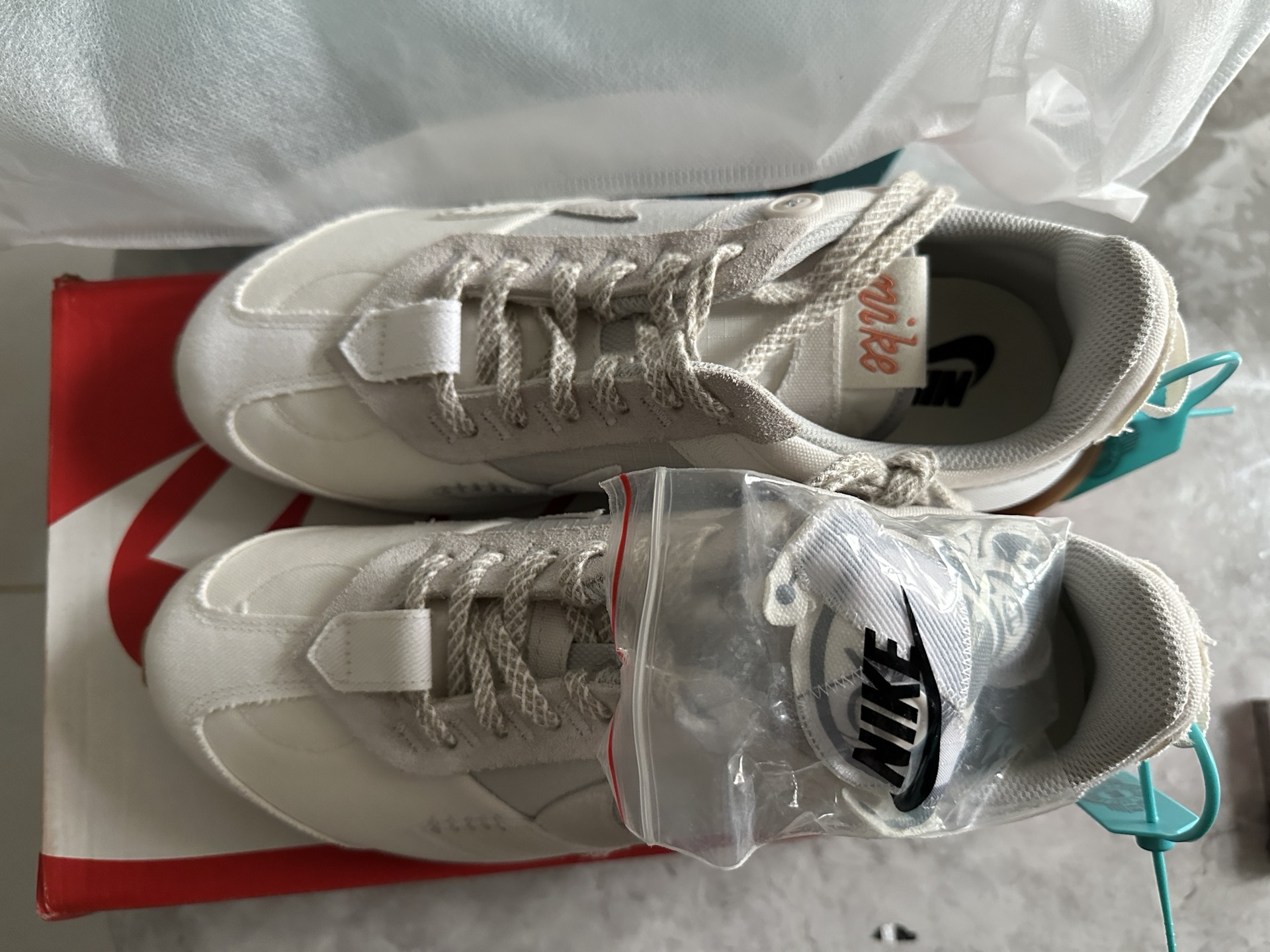 custom review-Nike Air Max Pre Day VOODOO Кукла Низкий Топ Повседневная Обувь Мужская Белый