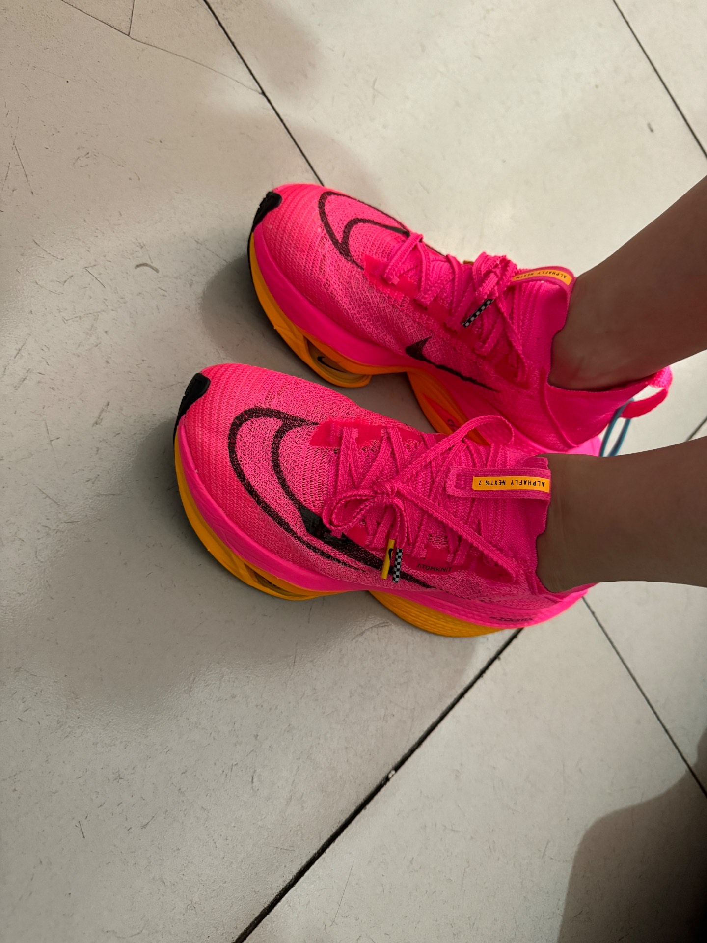 custom review-Nike Air Zoom Alphafly Next% 2 Беговые кроссовки Низкий Топ Прозрачно-розовый Женские