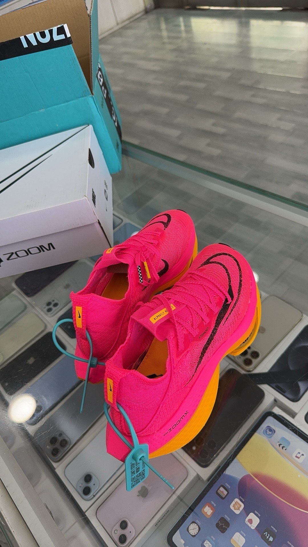 custom review-Nike Air Zoom Alphafly Next% 2 Беговые кроссовки Низкий Топ Прозрачно-розовый Женские