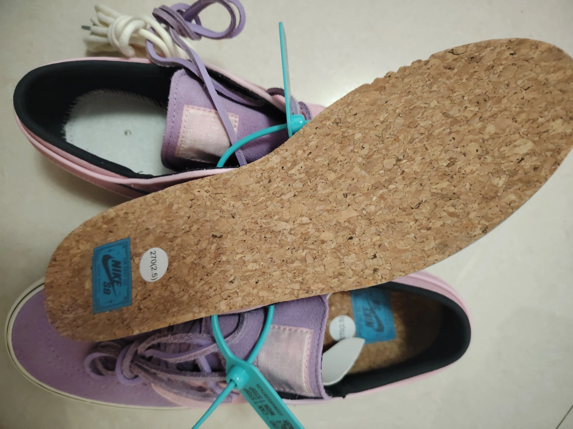 custom review-Nike SB Stefan Janoski Slip-on Resistant Low Top Скейтборд Кроссовки Унисекс Фиолетовый