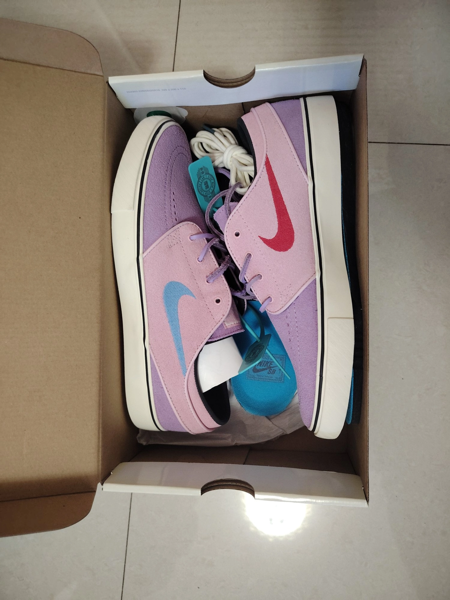 custom review-Nike SB Stefan Janoski Slip-on Resistant Low Top Скейтборд Кроссовки Унисекс Фиолетовый