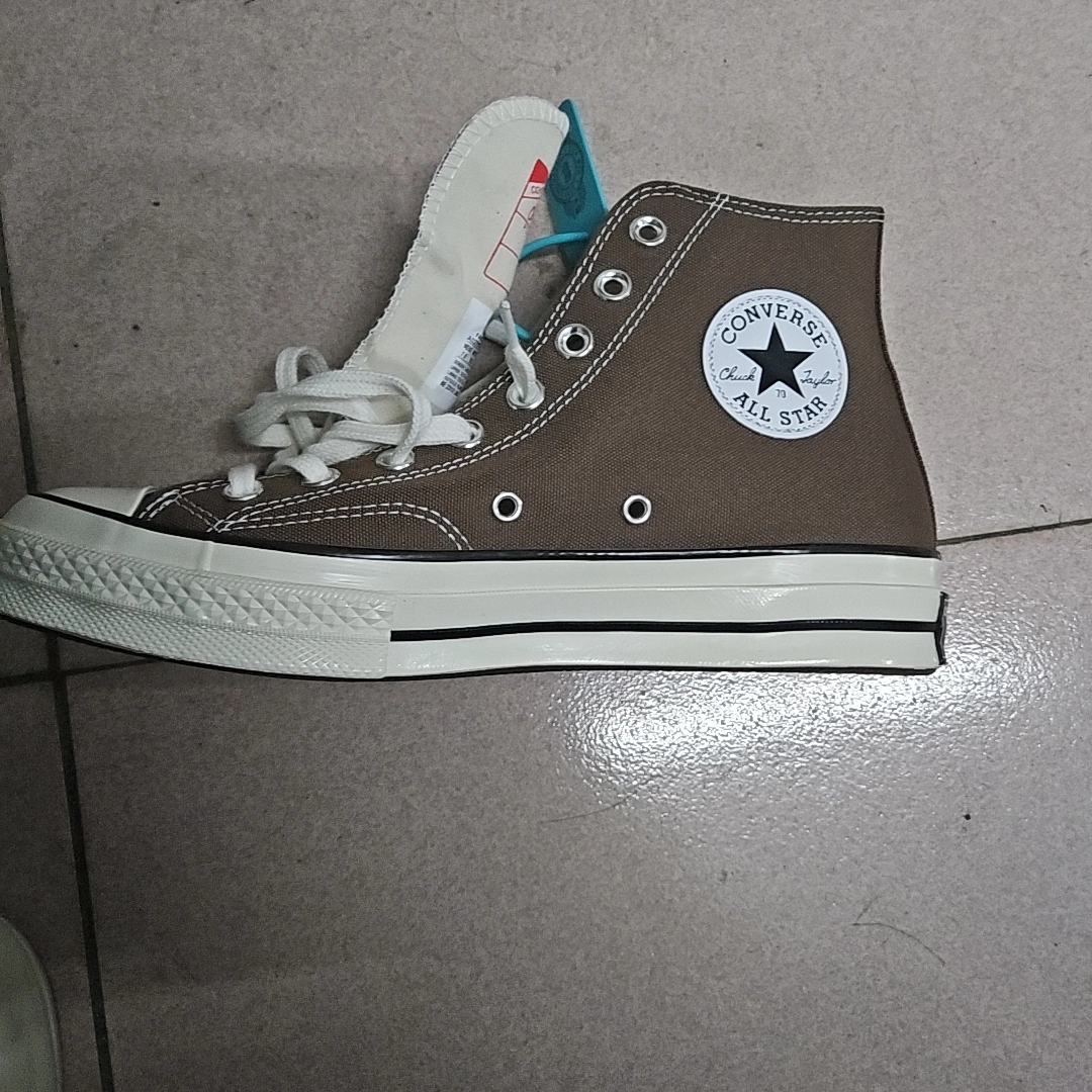 custom review-Converse Chuck 70 Устойчивые к истиранию высокие топы кеды унисекс коричневые
