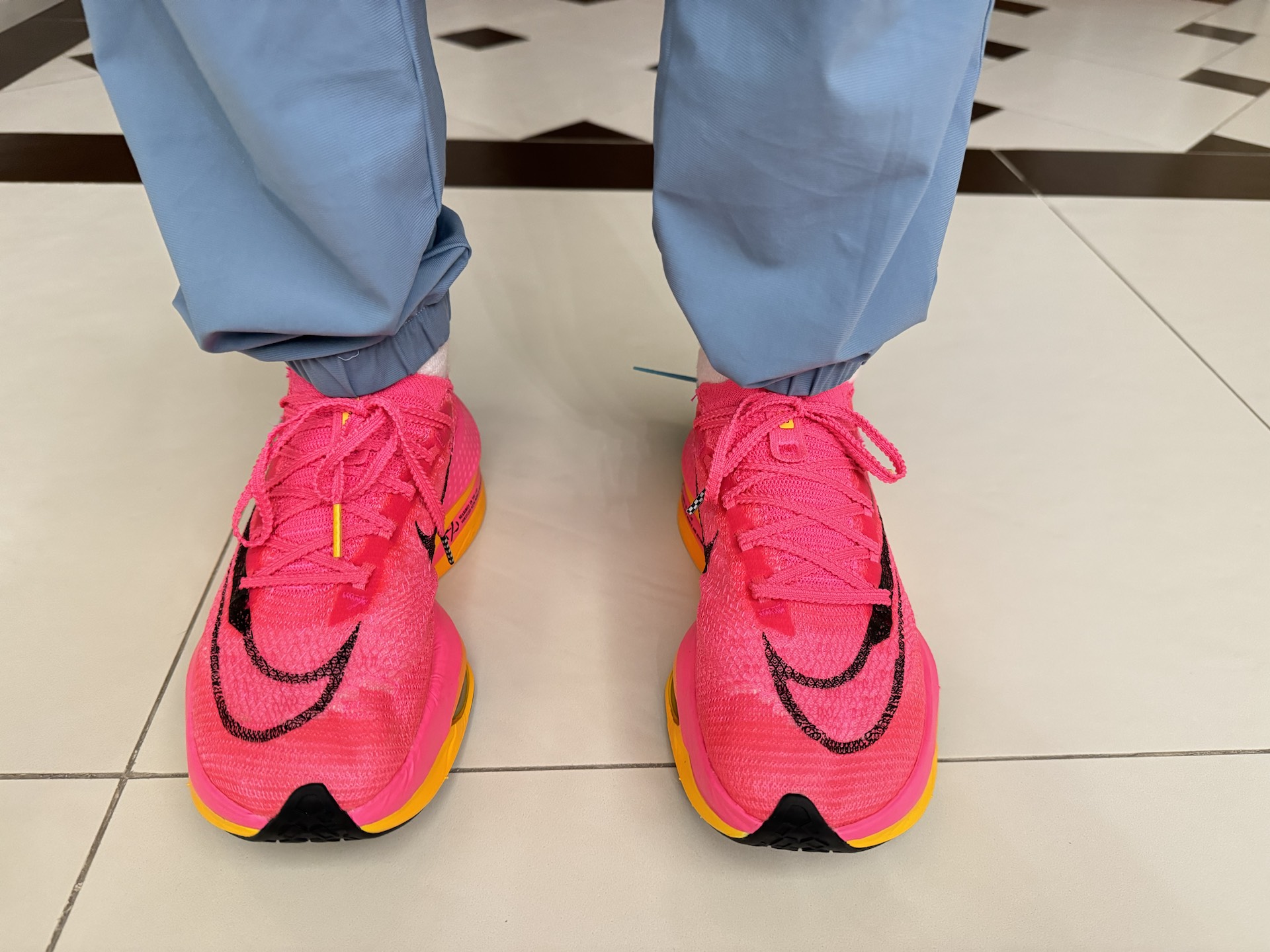 custom review-Nike Air Zoom Alphafly Next% 2 Беговые кроссовки Низкий Топ Прозрачно-розовый Женские