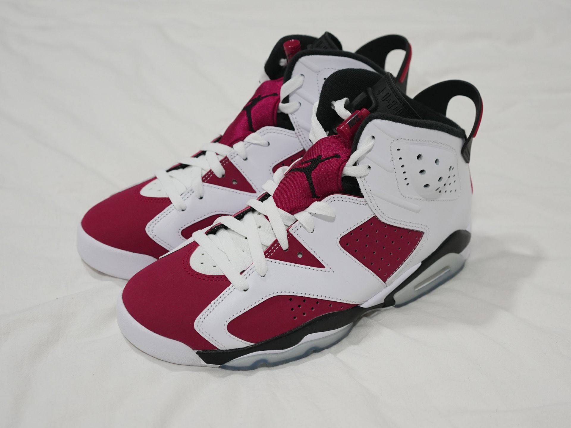 custom review-Air Jordan 6 Retro Og 'Carmine' 2021