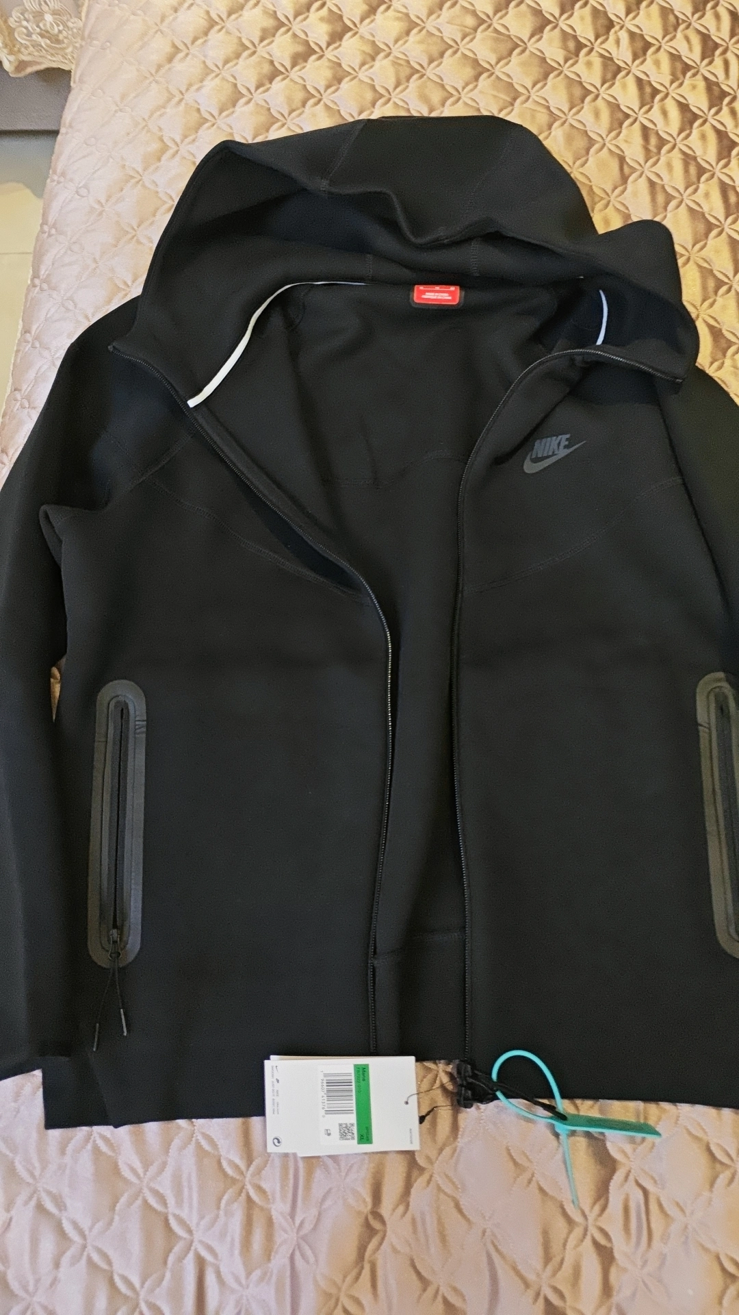 custom review-nike WINDRUNNER Куртка Мужская Черная