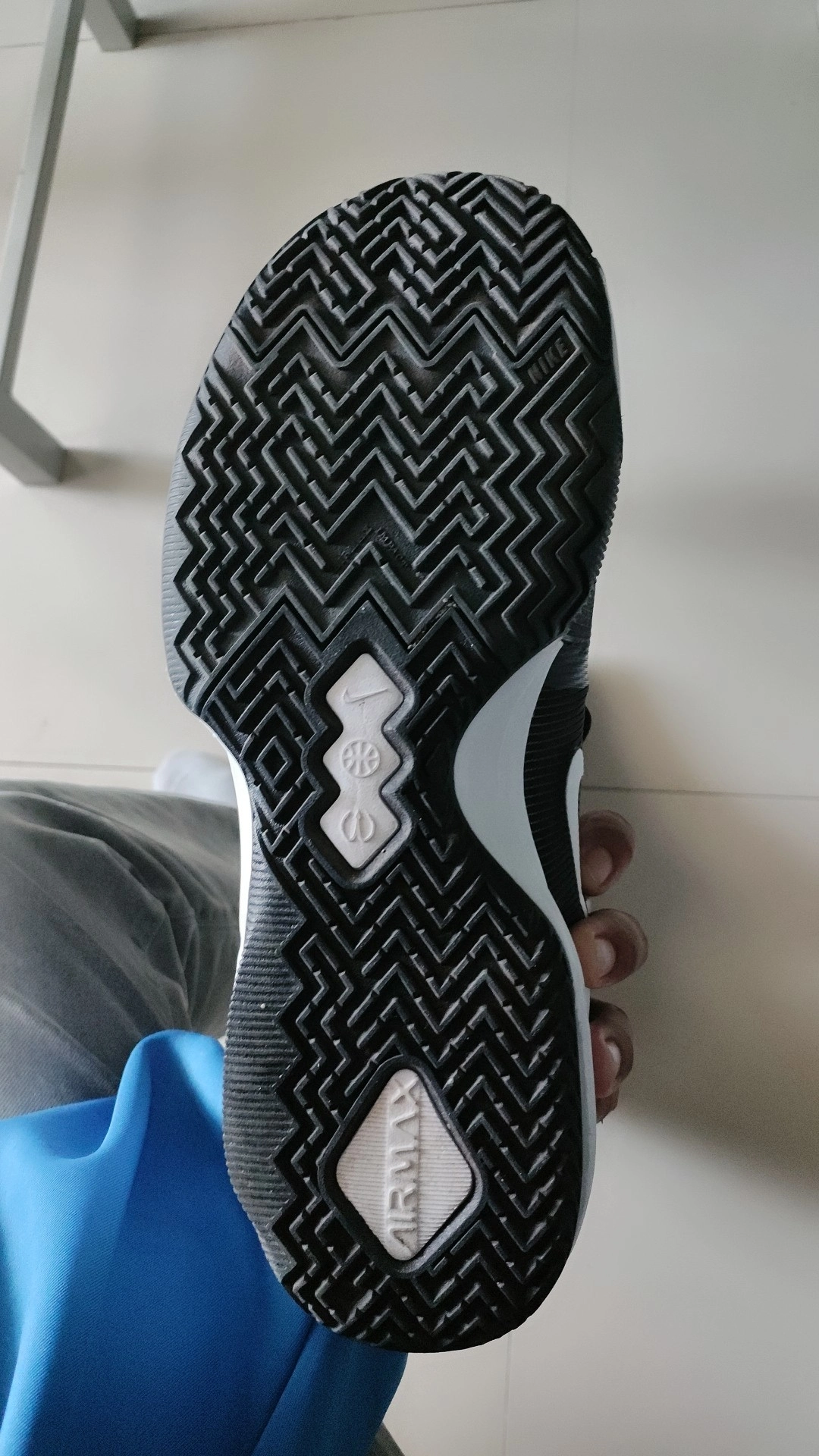 custom review-Nike Air Max IMPACT 4 Low Топ Пена Баскетбольные кроссовки Мужской Черный