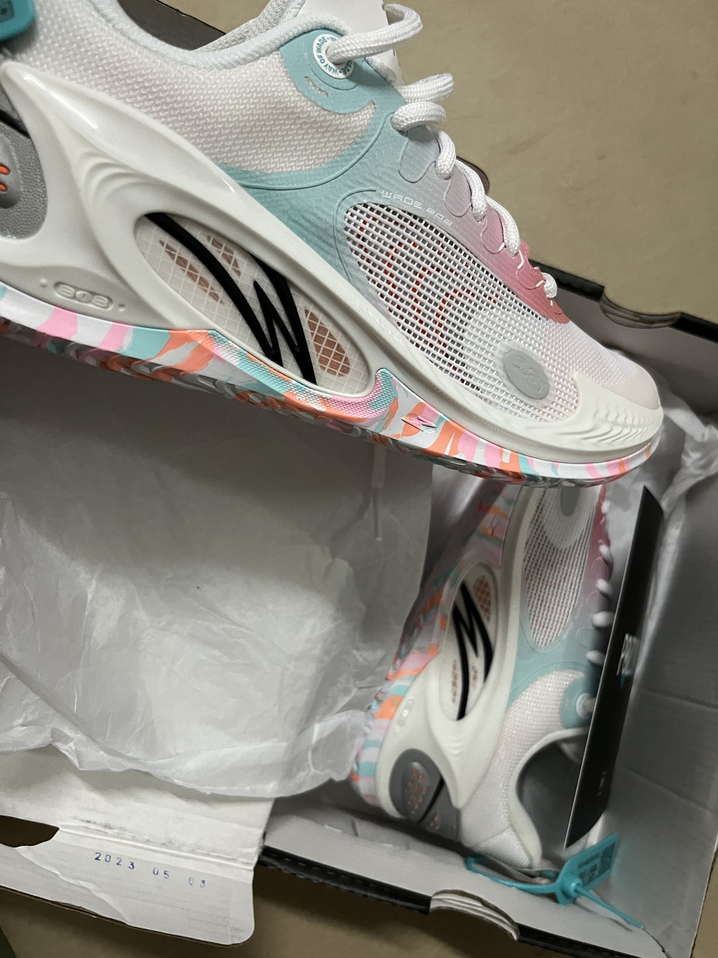 custom review-LiNing Wade 808 3 Противоскользящие Устойчивые к износу Низкий Топ Баскетбольные Кроссовки Мужские Белые