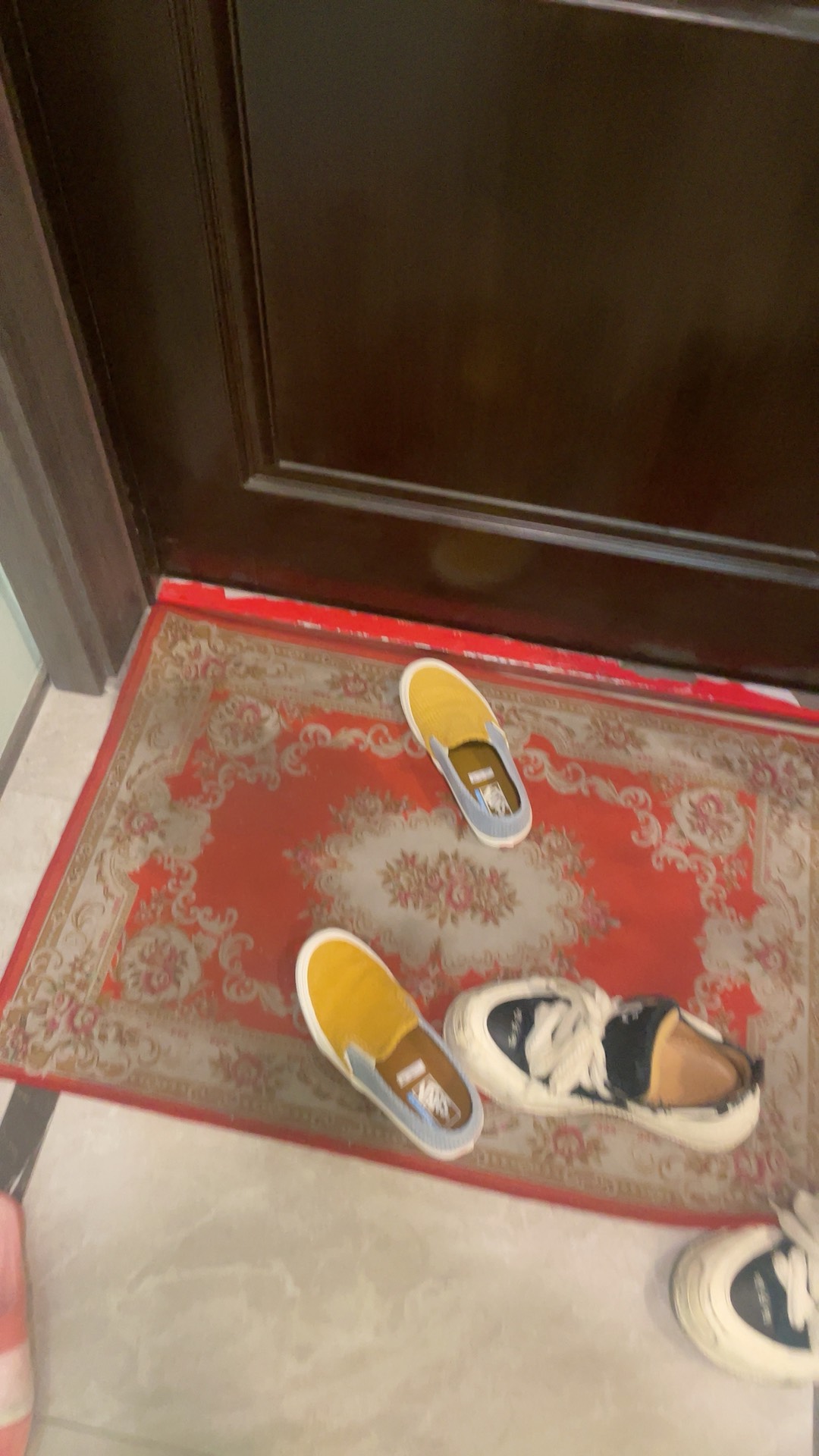 custom review-VANS Slip-on Легкий Низкий Топ Скейтборд Кроссовки Унисекс Желтый Синий