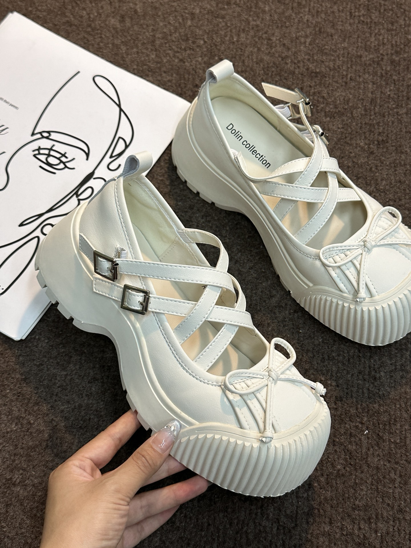 玛丽珍鞋推荐 #玛丽珍厚底鞋 #分享神仙玛丽珍小皮鞋 #白色厚底行 