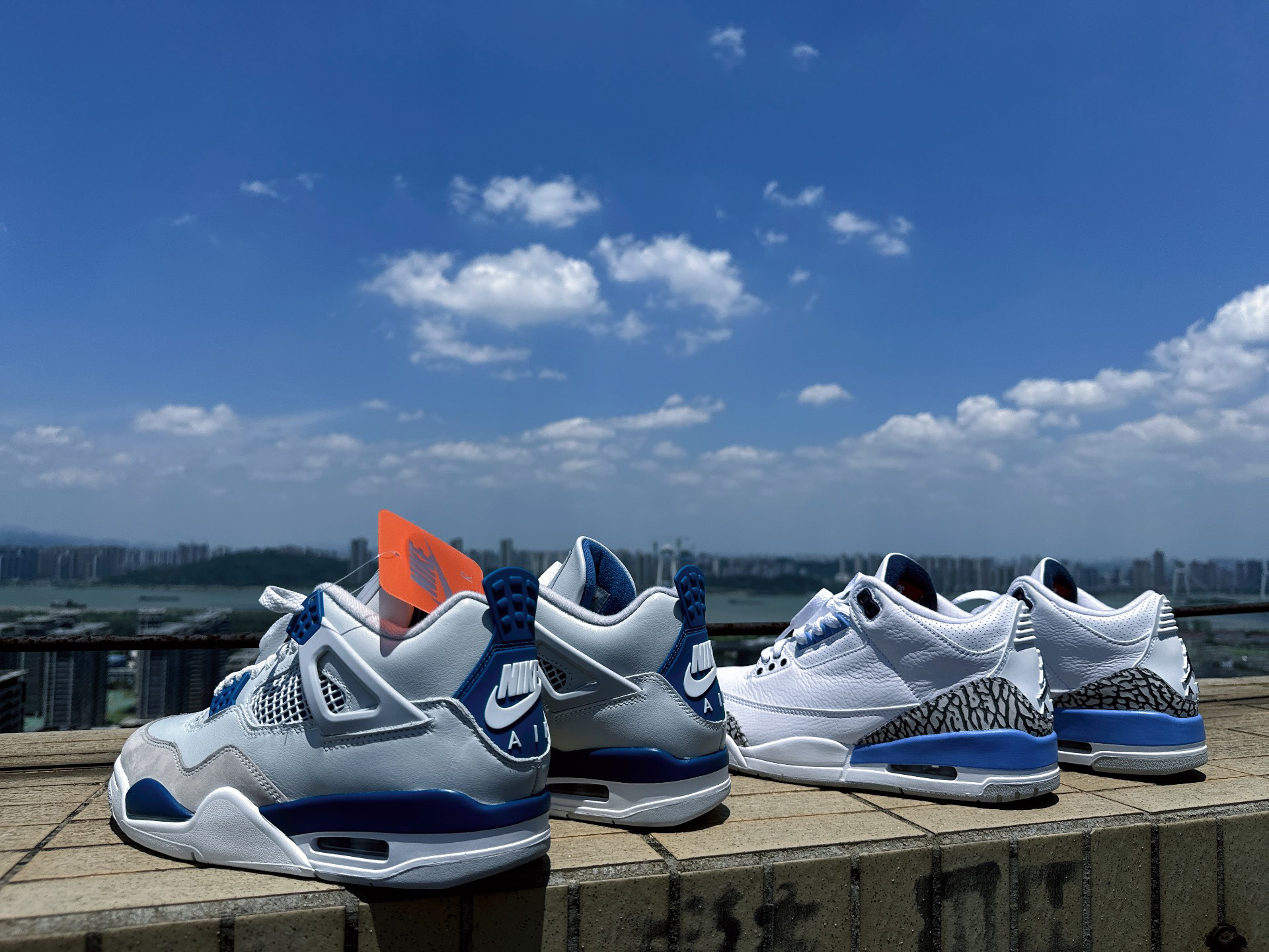 aj4白蓝