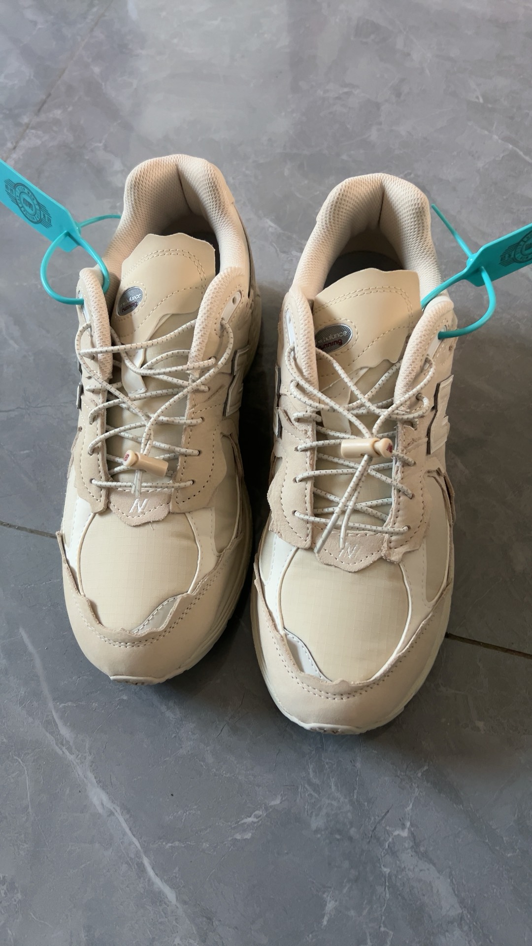 custom review-New Balance NB 2002R Low Топ Повседневный Городской Коммутирование Беговые кроссовки Унисекс Бежевый