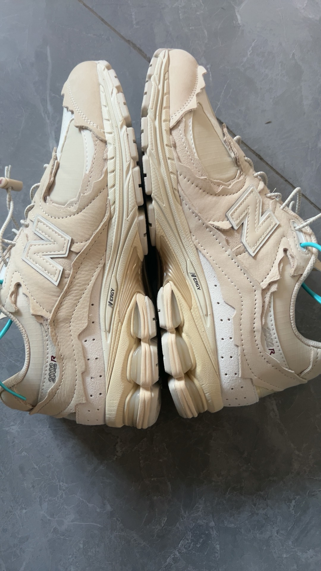 custom review-New Balance NB 2002R Low Топ Повседневный Городской Коммутирование Беговые кроссовки Унисекс Бежевый