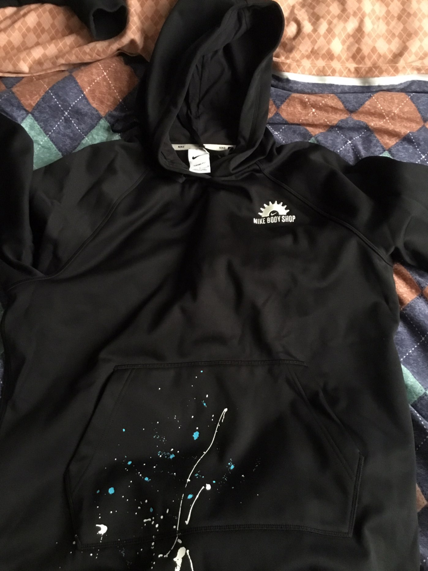 custom review-Nike Черные Мужские Свитшоты