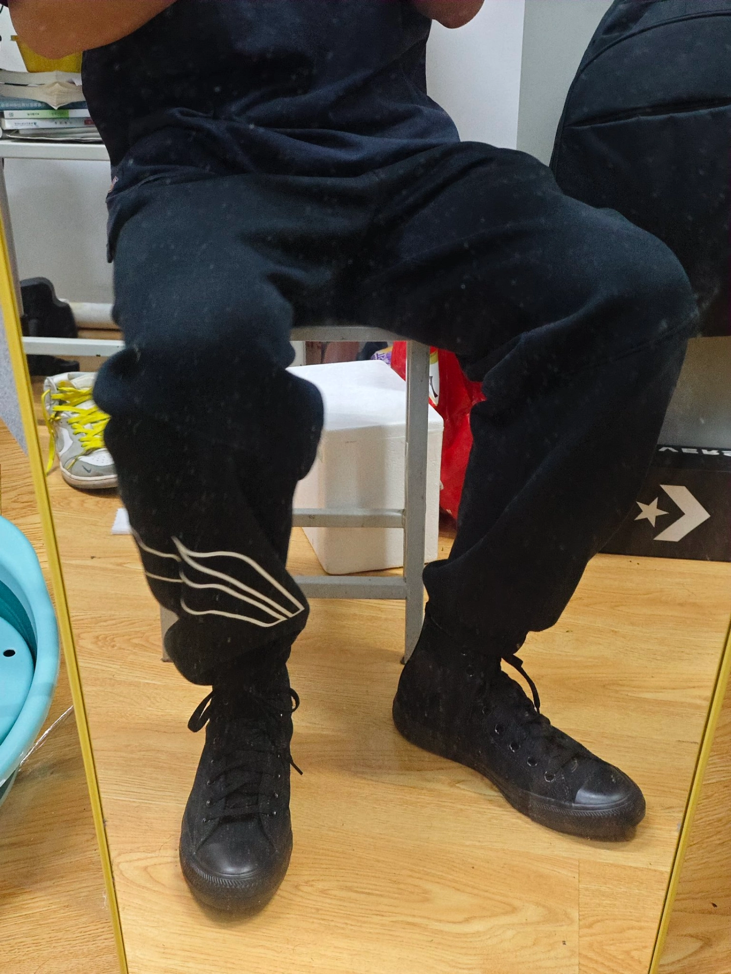 custom review-Converse Chuck Taylor All Star Черный Воин Высокие Кеды Унисекс Стандартный Черный