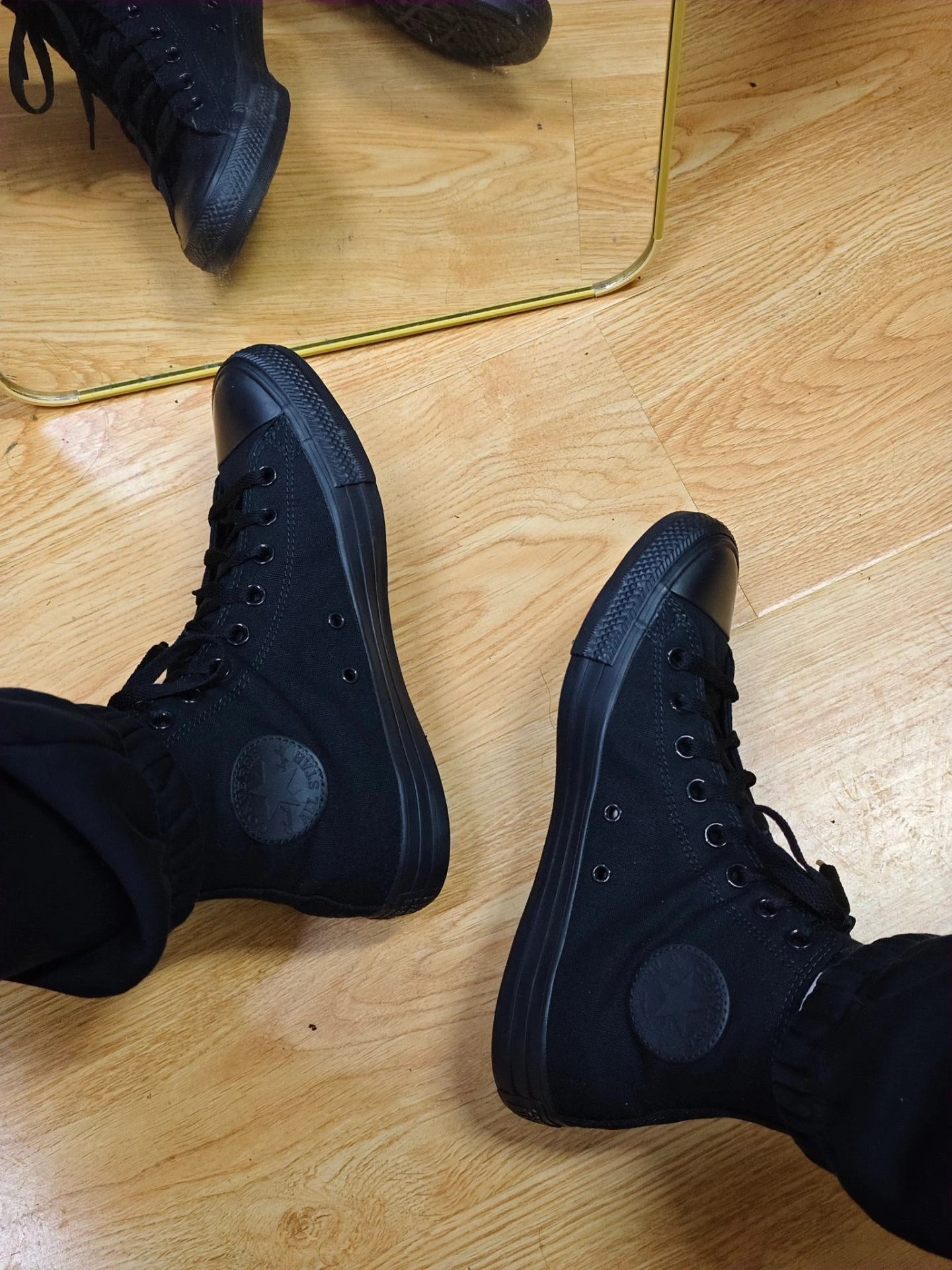 custom review-Converse Chuck Taylor All Star Черный Воин Высокие Кеды Унисекс Стандартный Черный