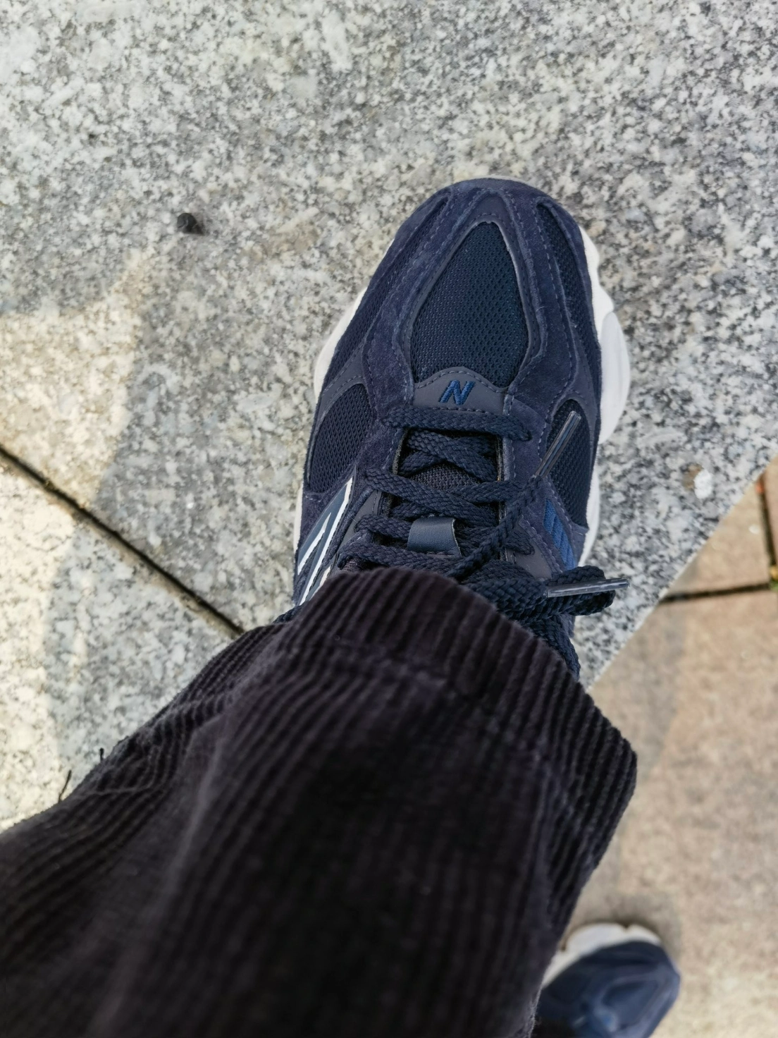 custom review-New Balance NB 9060 Амортизаторы Slip-resistant устойчивые к истиранию низкий топ повседневный унисекс синий