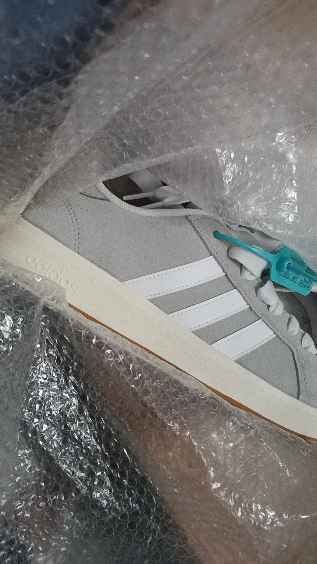 custom review-Adidas Grand Court Base 00s Low Топ Скейтборд Кроссовки Унисекс Серый Белый