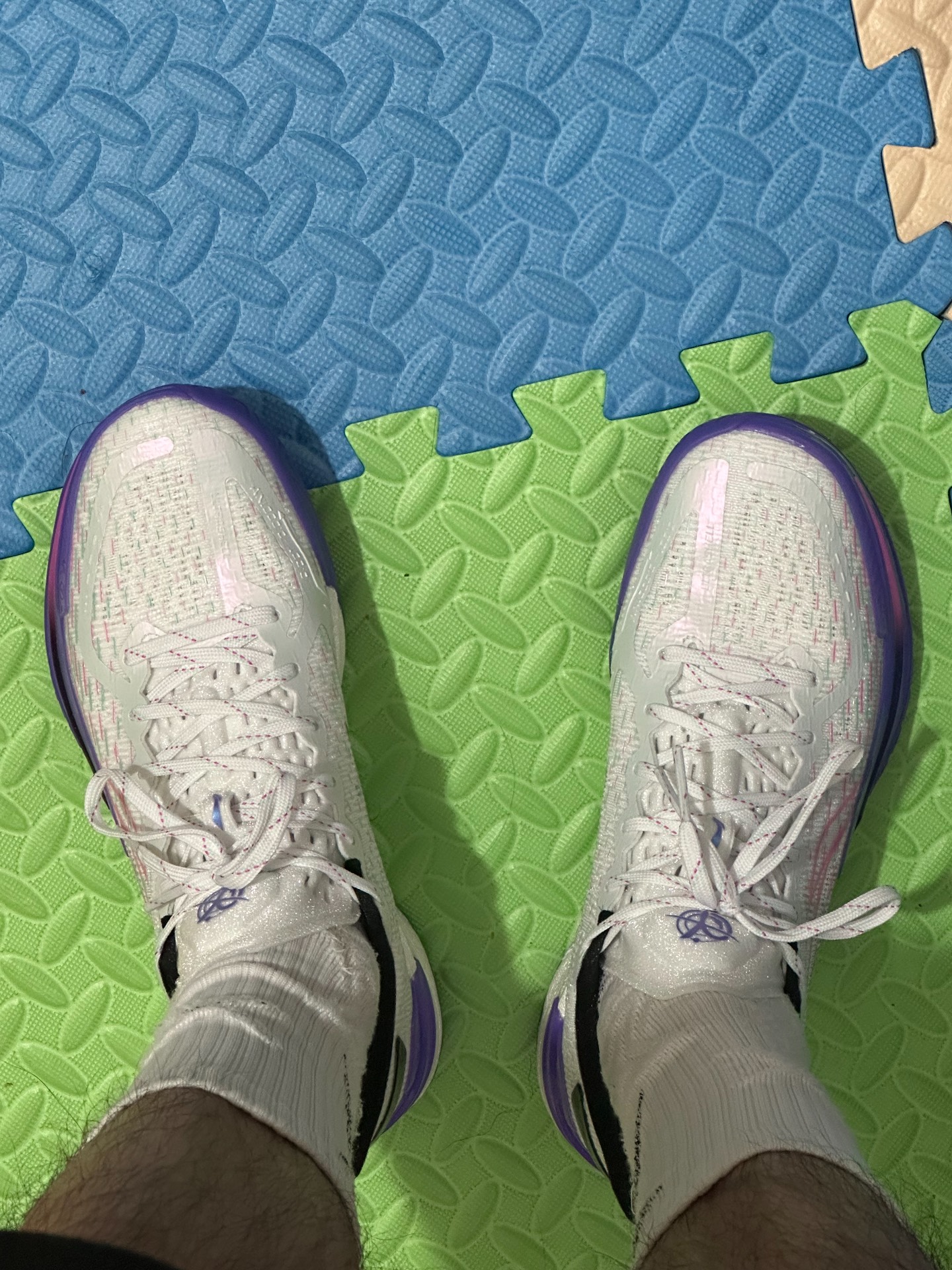 custom review-LiNing Gamma Cushioning Anti-Slip And Wear-Resistant Support Lightweight Low-Top Basketball Shoes Men Purple White