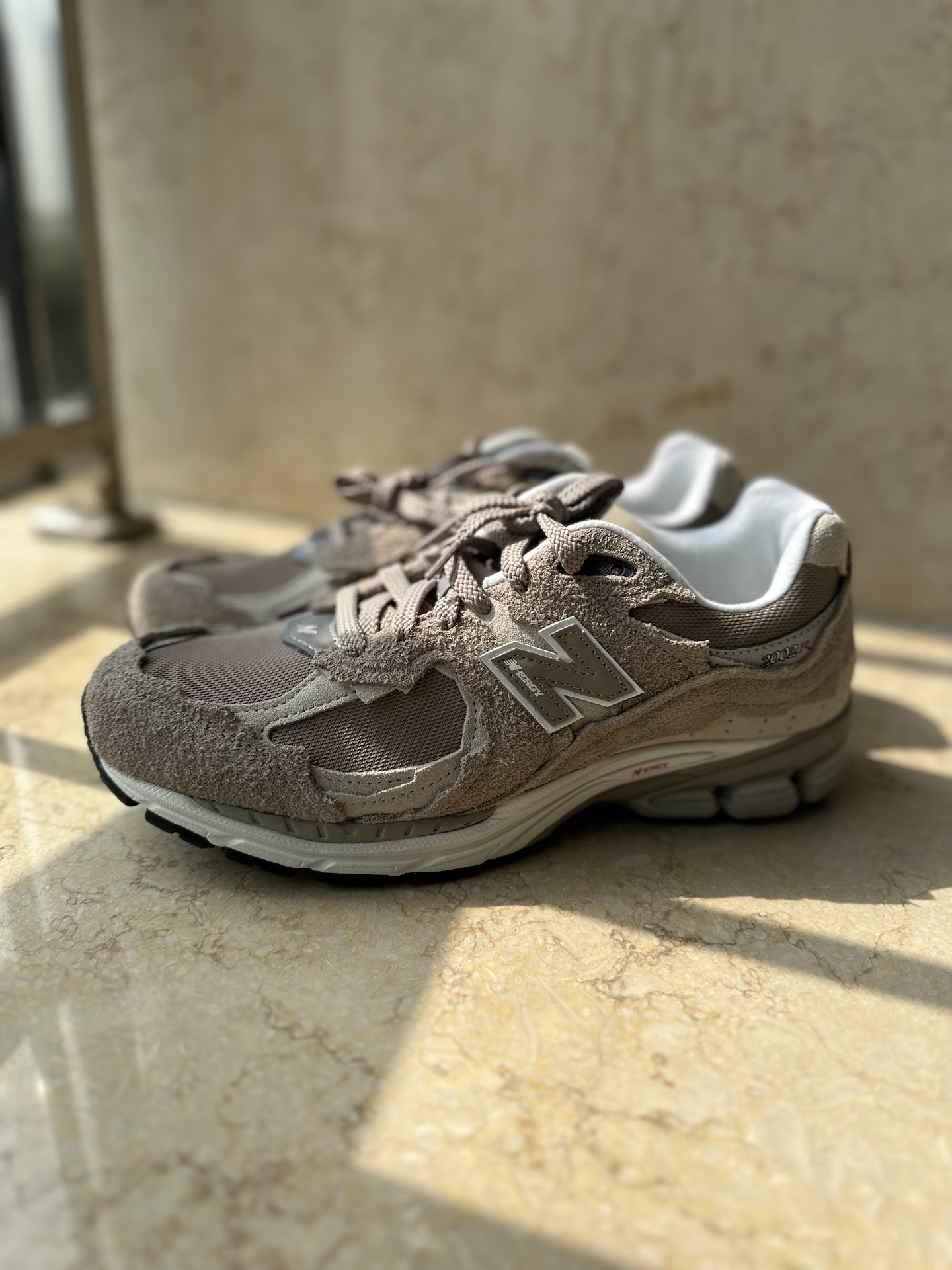 custom review-New Balance NB 2002R Low Топ Повседневный Городской Коммутер Беговые кроссовки Unisex Light Хаки