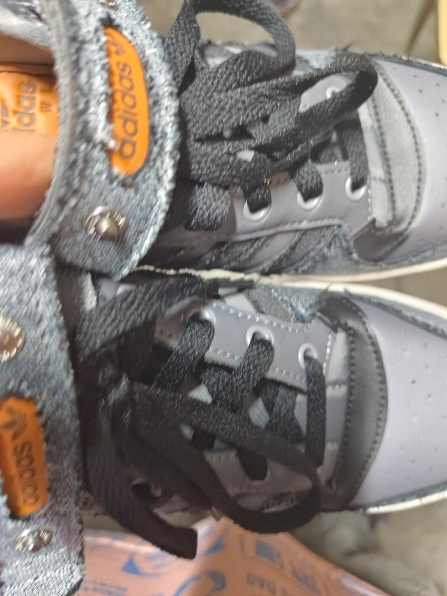 custom review-Adidas Originals FORUM Low Наклеенный Аbrasion Resistant Low Топ Скейтборд Кроссовки Унисекс Черный