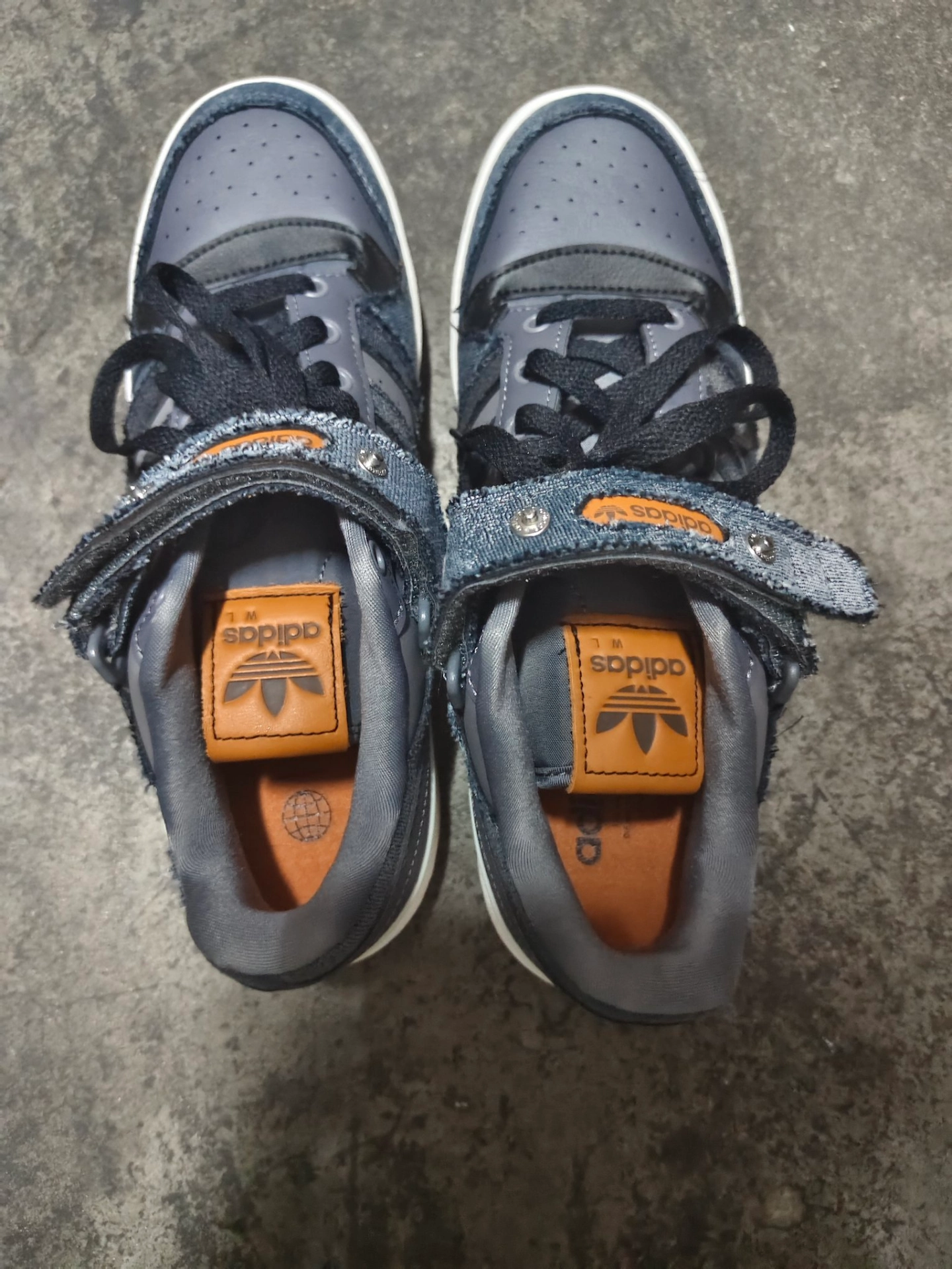 custom review-Adidas Originals FORUM Low Наклеенный Аbrasion Resistant Low Топ Скейтборд Кроссовки Унисекс Черный