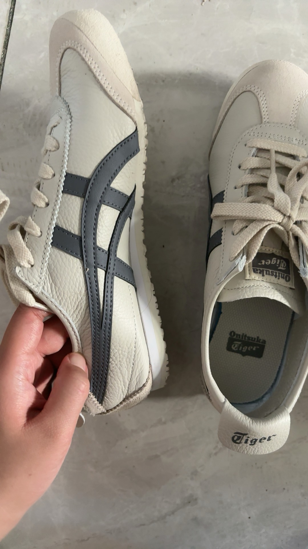 custom review-Onitsuka Tiger Mexico 66 Gray White