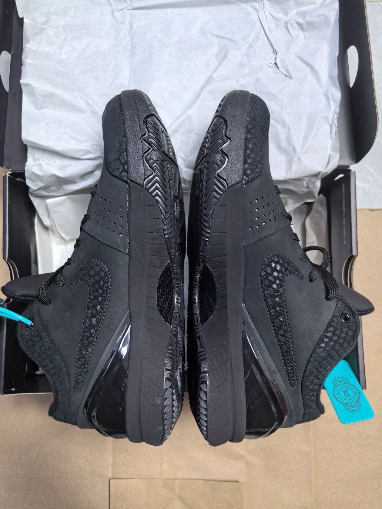 custom review-Nike Zoom Kobe 4 Low Топ Баскетбольные кроссовки Унисекс Черный