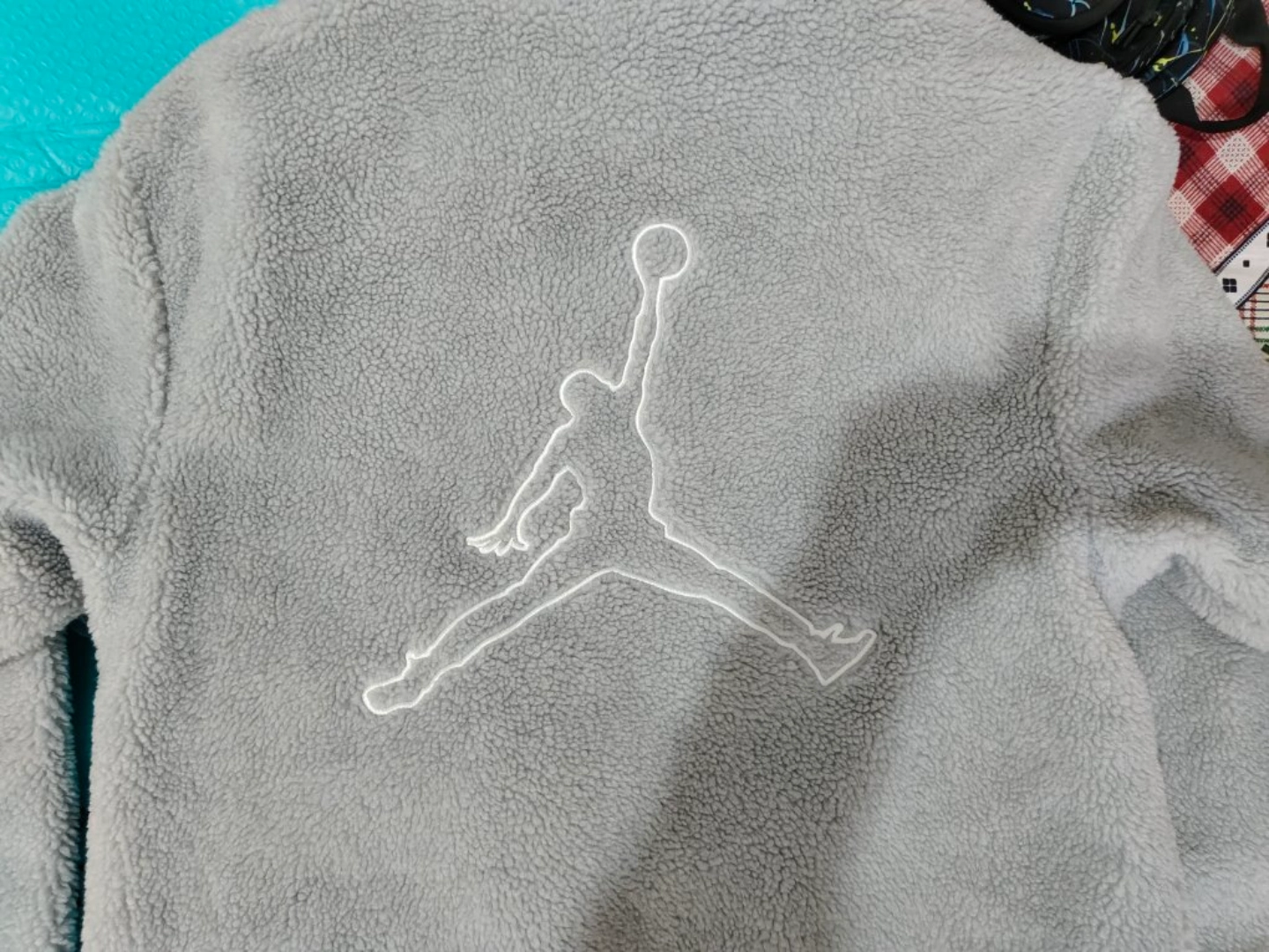 custom review-JORDAN Светло-Синий Мужской Свитшот