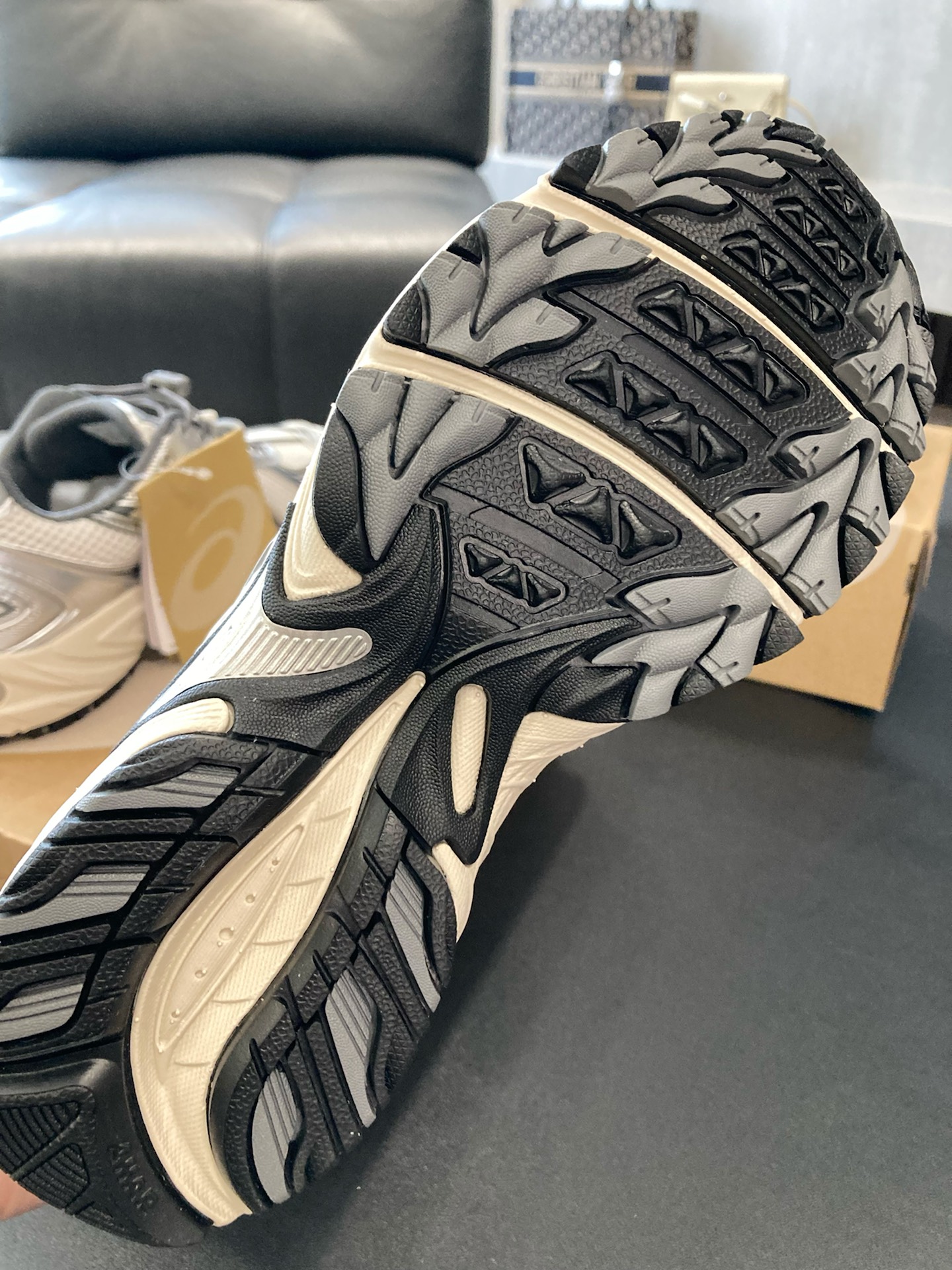 custom review-ASICS Gel Kahana TR V4 Low Топ Повседневная Обувь Унисекс Серебристо-Белый