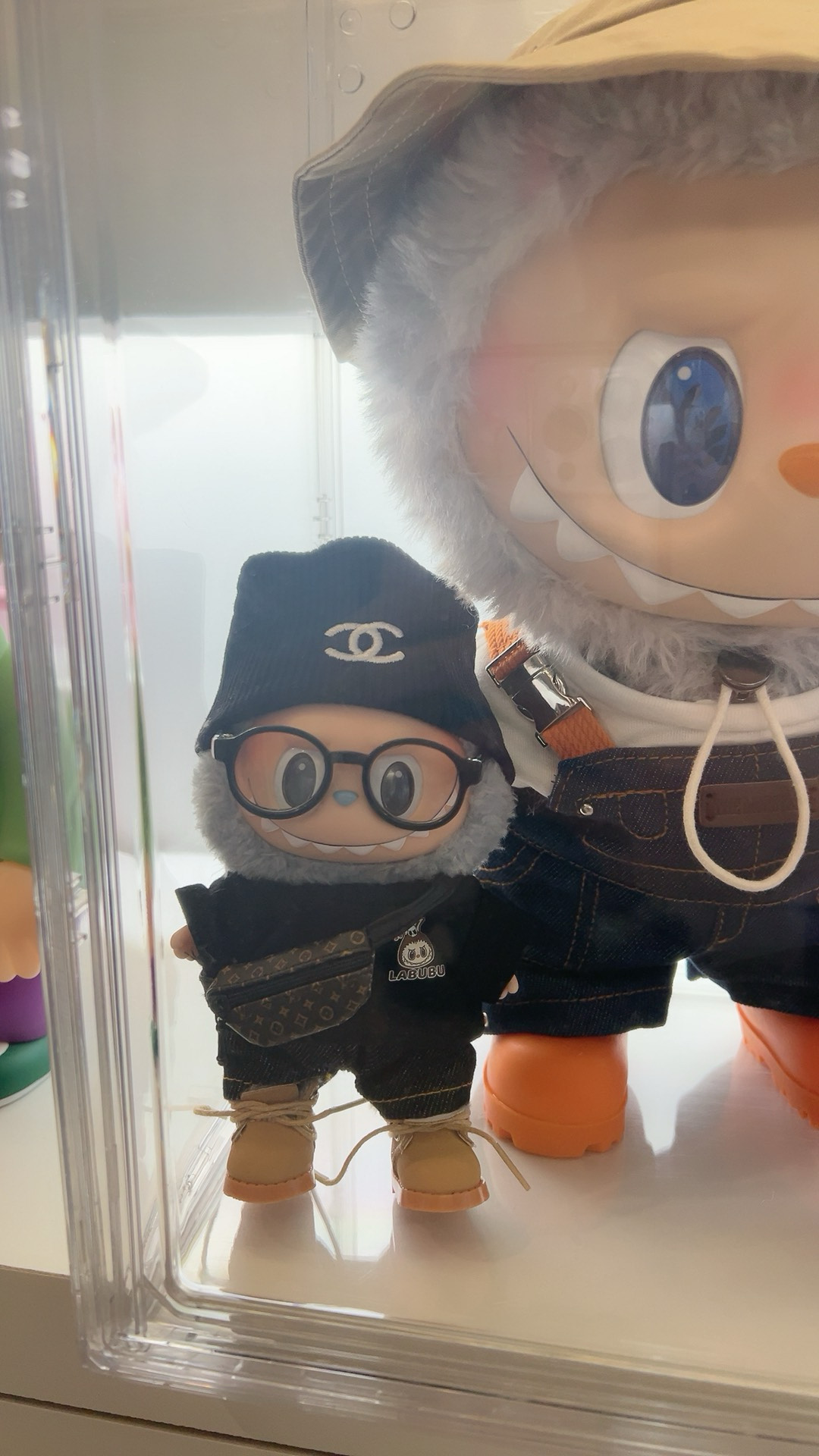 custom review-POP MART THE MONSTERS LABUBU FLIP WITH ME Виниловая Плюшевая Кукла Летняя Версия Коллекционная Фигурка 40см