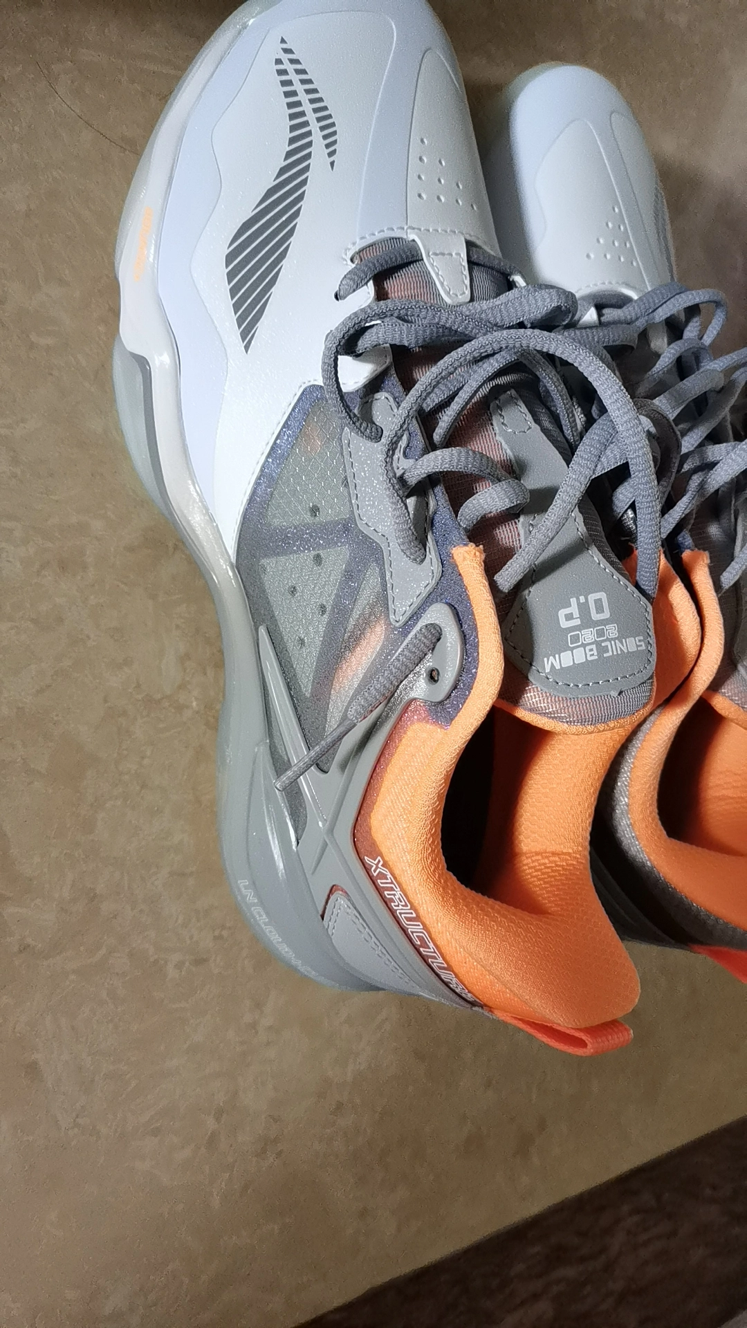 custom review-Li NING Sonic Boom OP Текстиль Синтетическая кожа