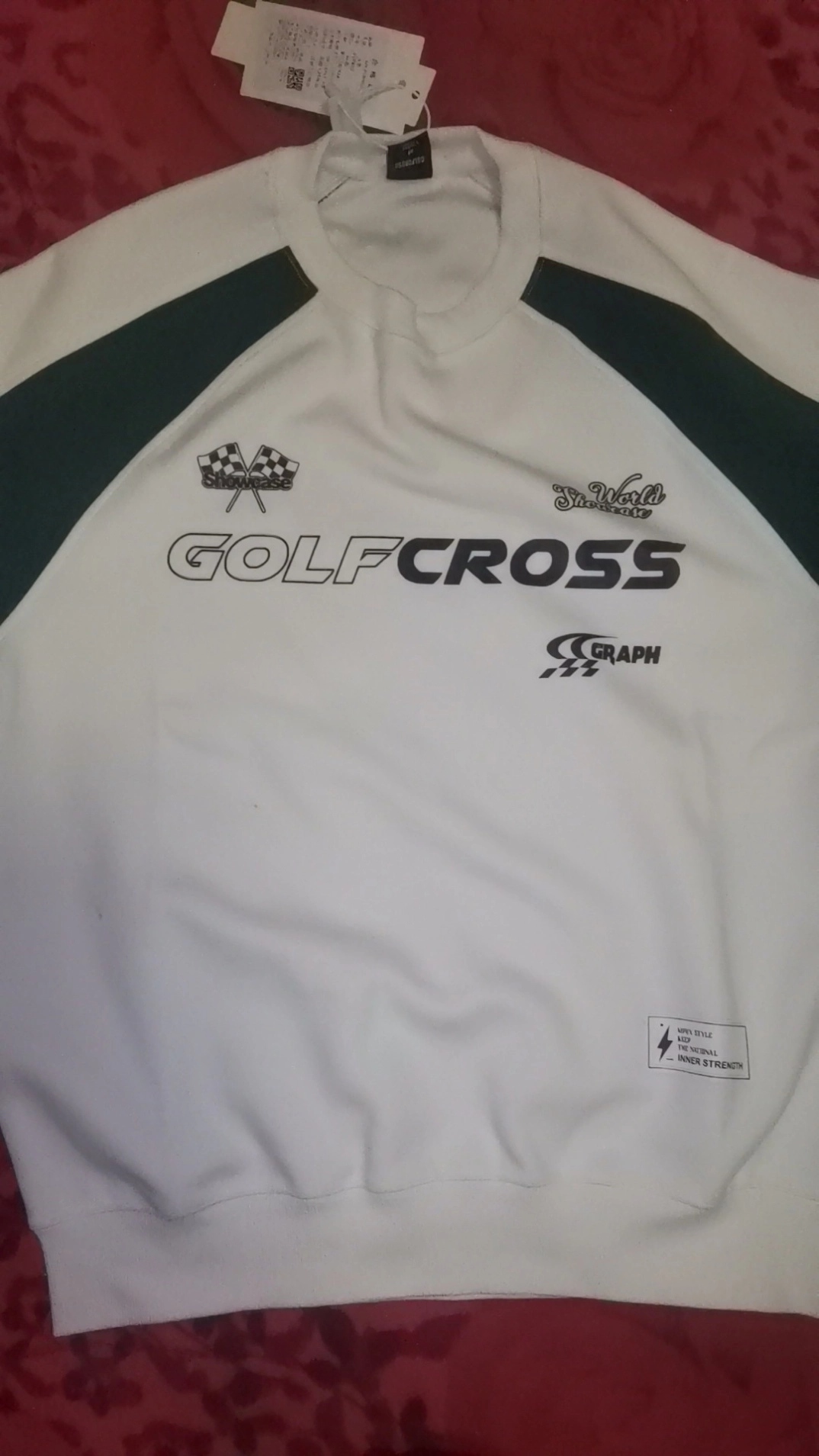 custom review-GOLFCROSS Унисекс Свитшоты