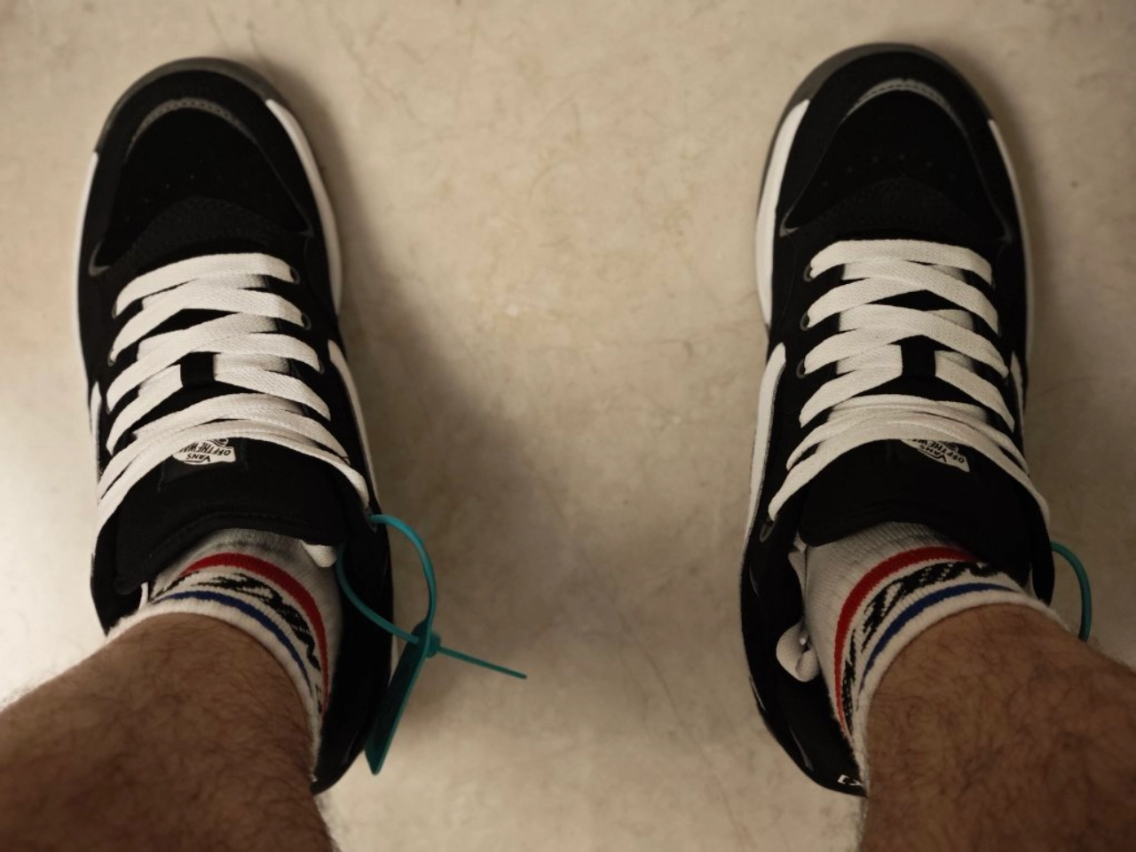 custom review-Vans Rowley Устойчивые к истиранию Низкие Кроссовки для скейтбординга Унисекс Черный Белый