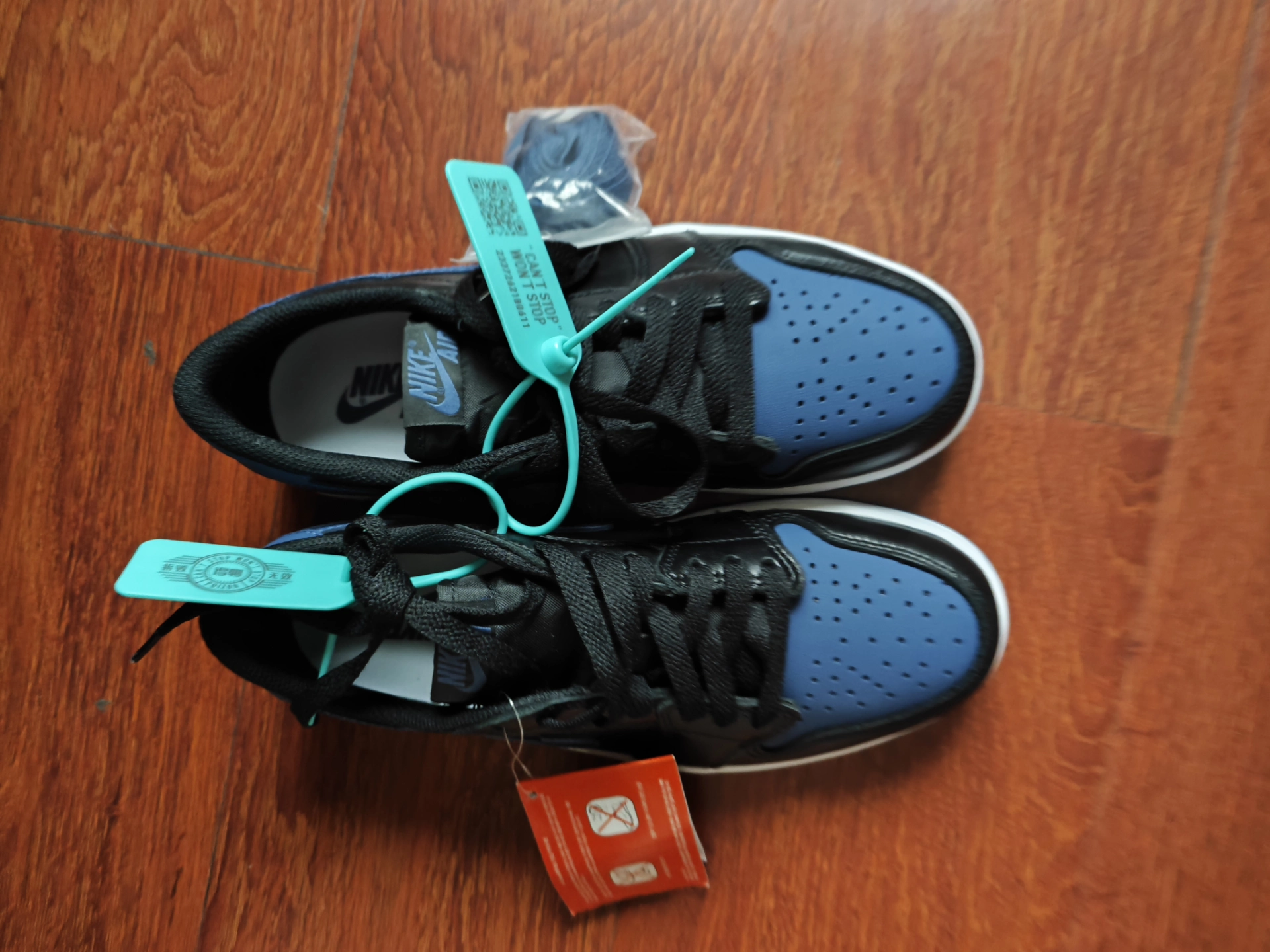 custom review-Jordan Air Jordan 1 Low OG 'Mystic Темно-синий' Low Топ Винтажные баскетбольные кроссовки Унисекс Чёрно-синий