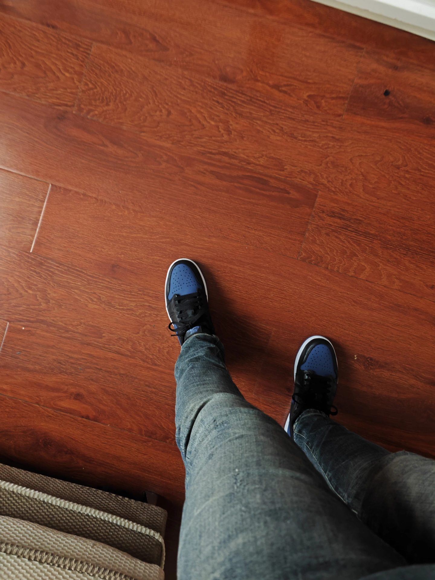 custom review-Jordan Air Jordan 1 Low OG 'Mystic Темно-синий' Low Топ Винтажные баскетбольные кроссовки Унисекс Чёрно-синий