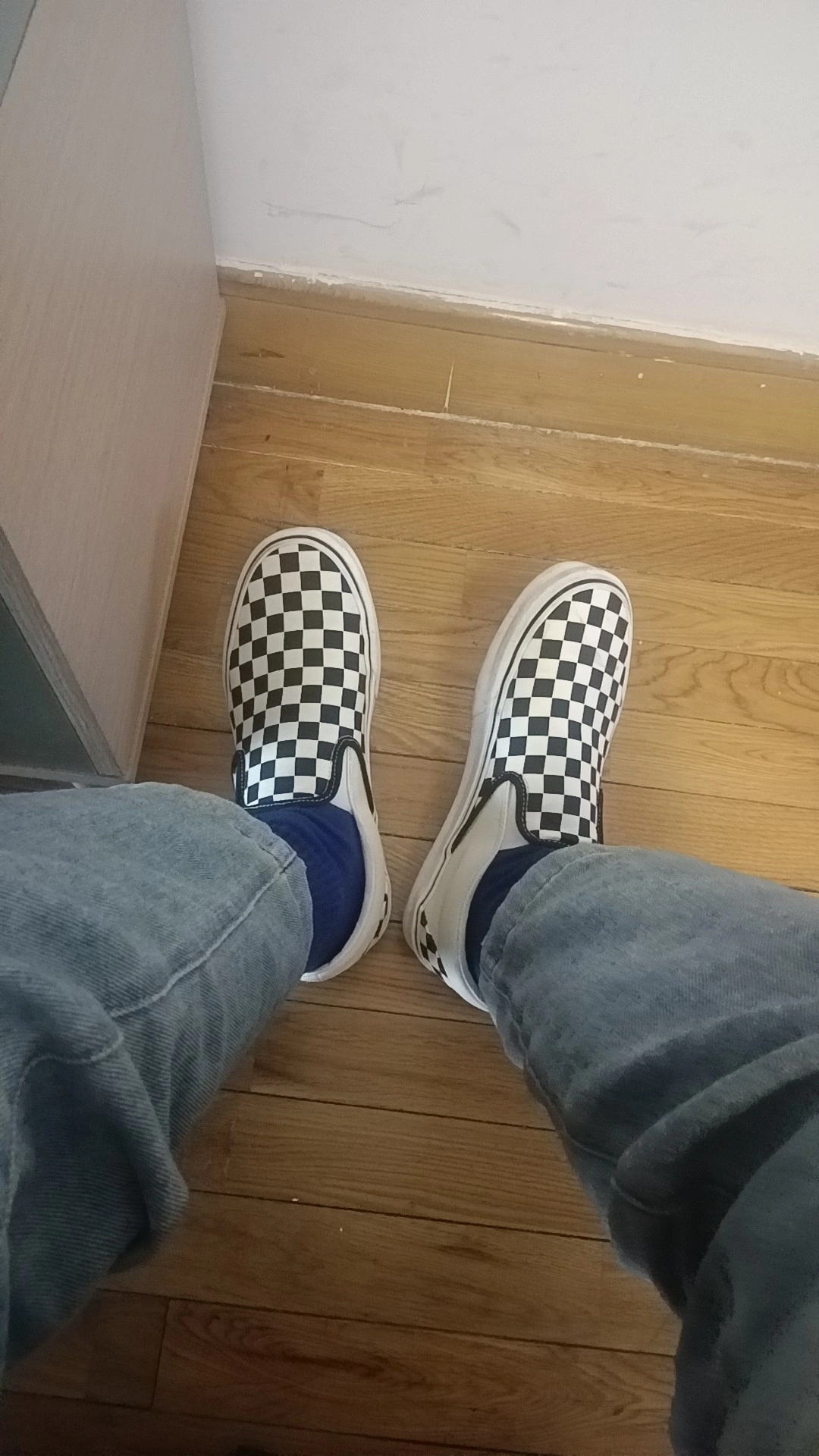 custom review-Vans CLASSIC Slip-On Classic Low-Top Skateboard Shoes Unisex Черный Белый