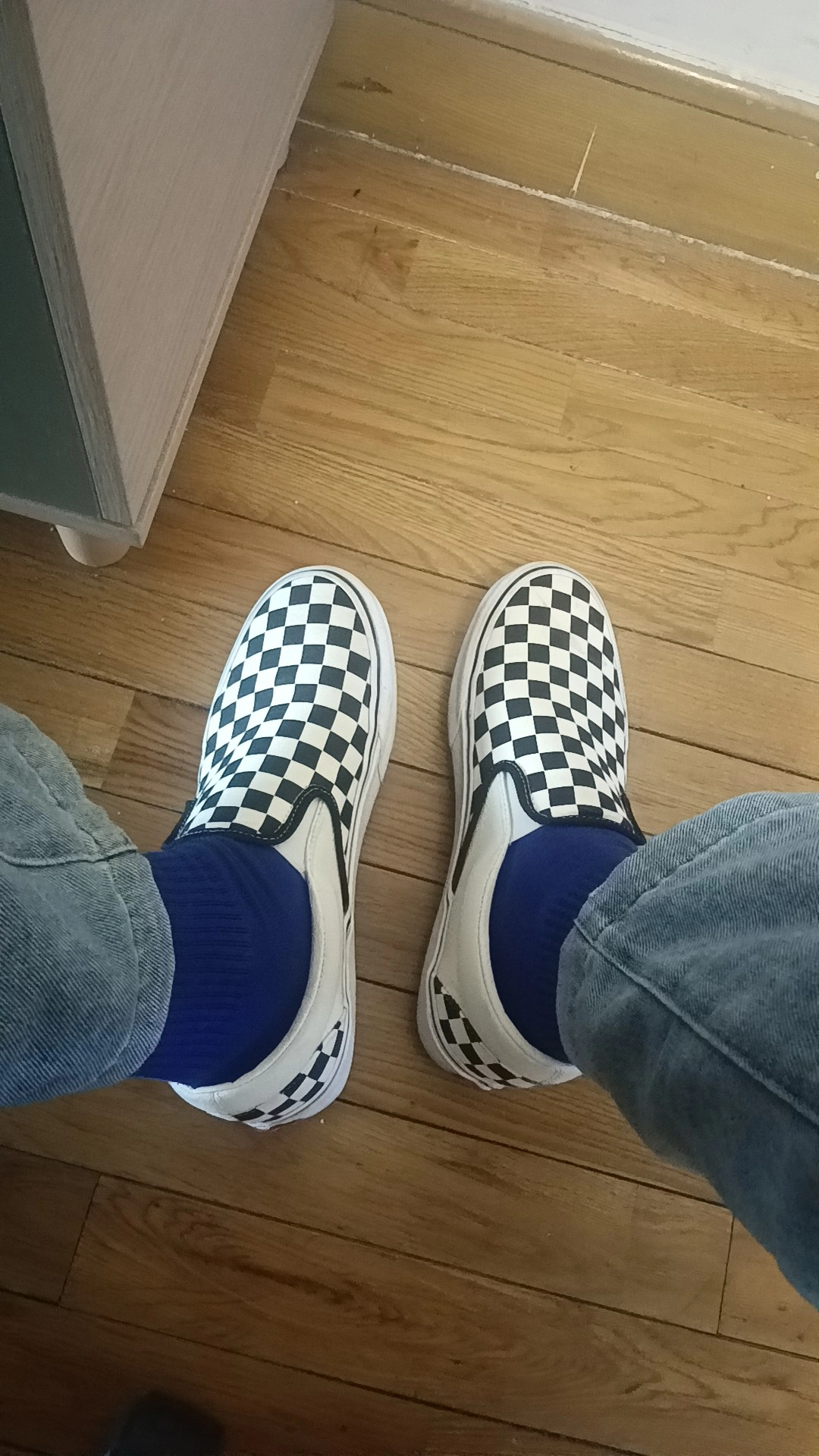 custom review-Vans CLASSIC Slip-On Classic Low-Top Skateboard Shoes Unisex Черный Белый