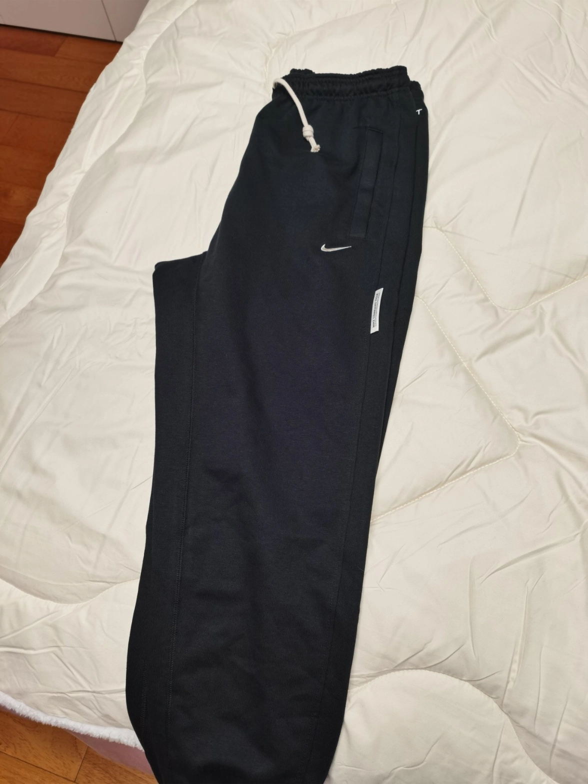 custom review-Nike Dri Fit Вязаные Тренировочные Штаны Мужские Черные