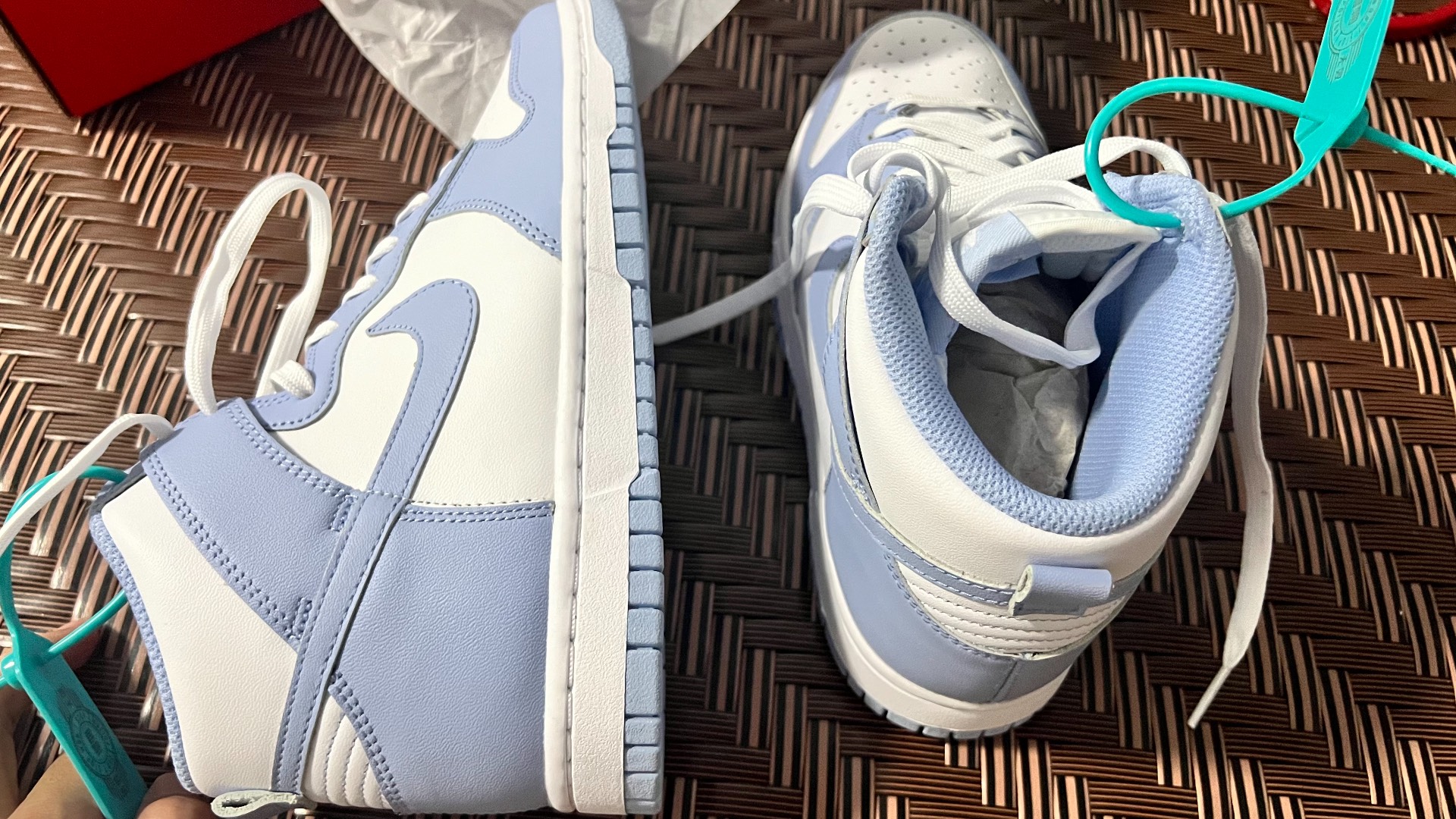 custom review-Nike Dunk High 'Aluminum' Women's