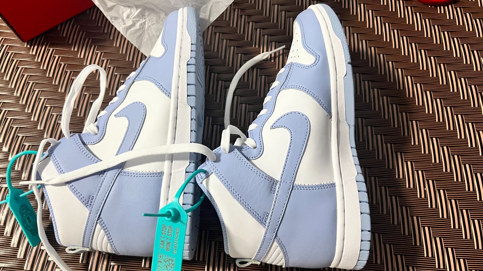custom review-Nike Dunk High 'Aluminum' Women's