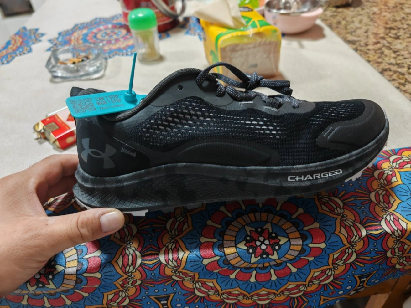 custom review-Under Armour Charged Bandit Trail 2 Беговые кроссовки Низкий топ Мужской