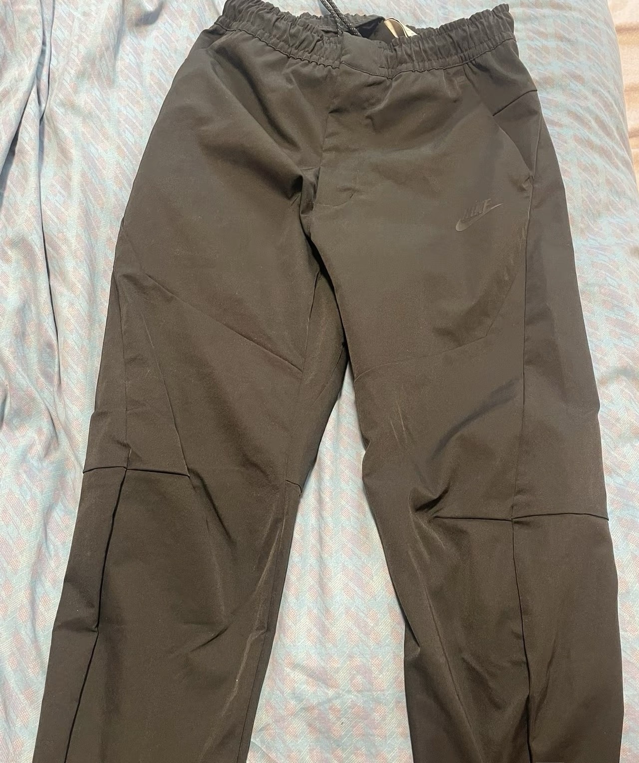 custom review-Nike Вязаные тренировочные штаны мужские черные