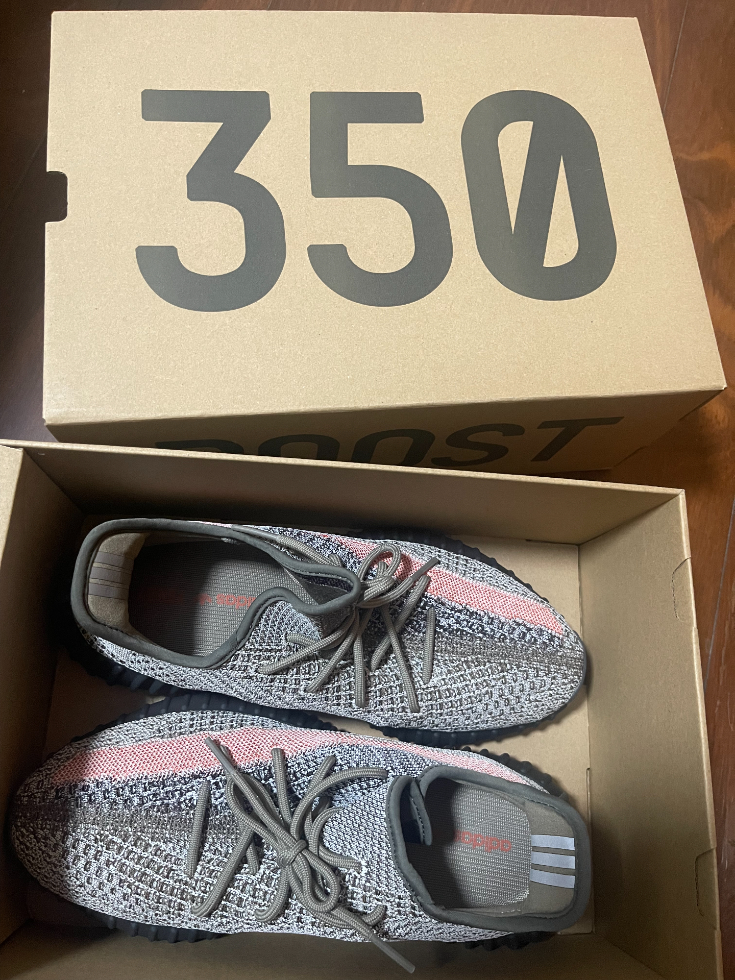 custom review-Adidas Originals Yeezy Boost 350 V2 Вулканический серый 'Пепельный Камень' Низкий топ Повседневная обувь Унисекс Серый Камень