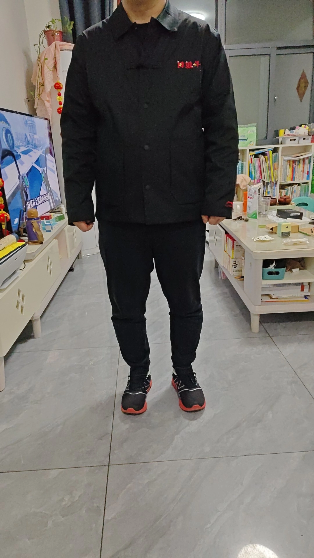 custom review-LINING Sports Life Collection Черные Мужские Куртки