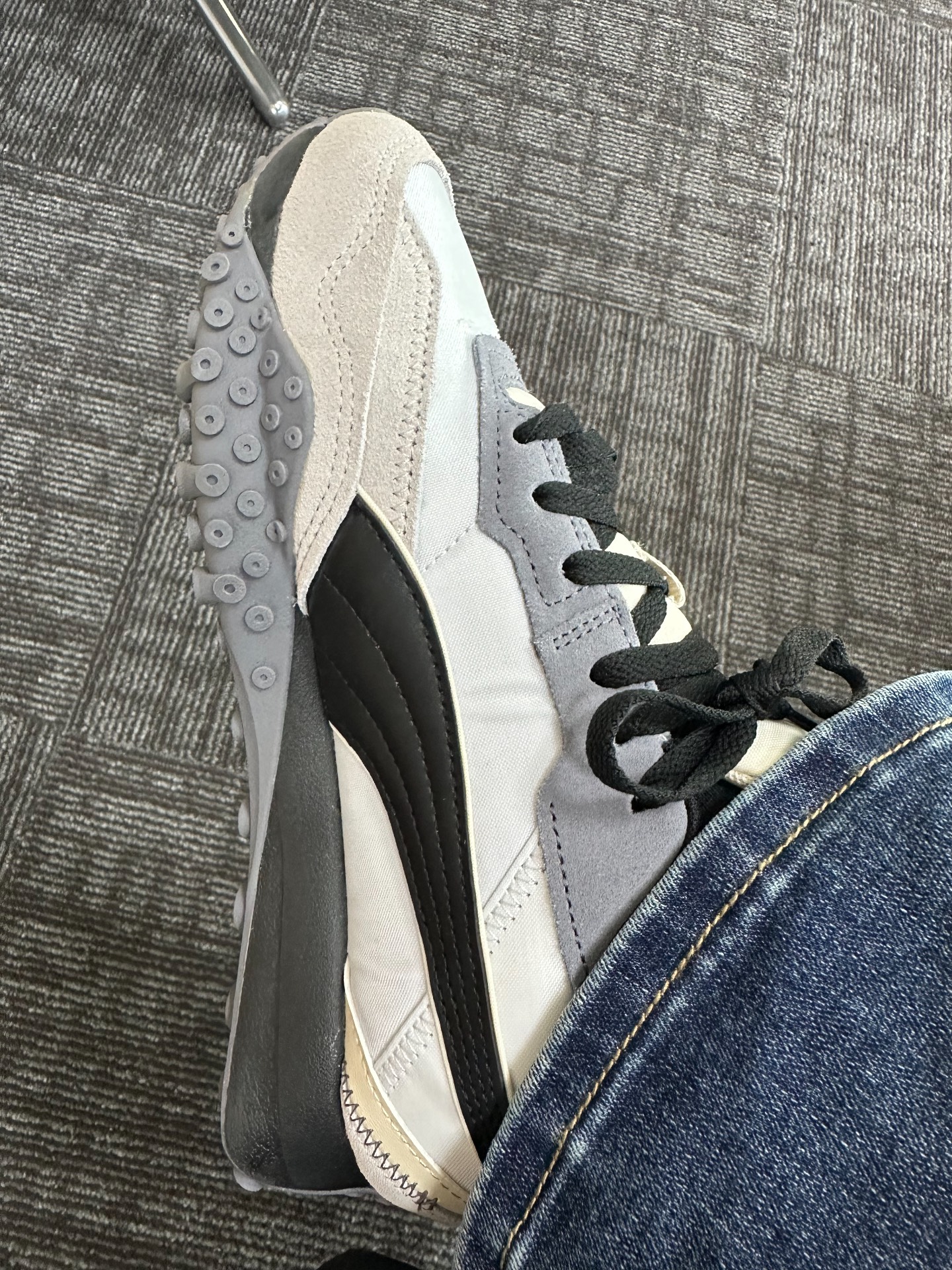 custom review-PUMA Blktop Rider Устойчивый к истиранию Низкий топ Повседневная городская обувь для коммутирования и бега Унисекс Белый Серый Черный