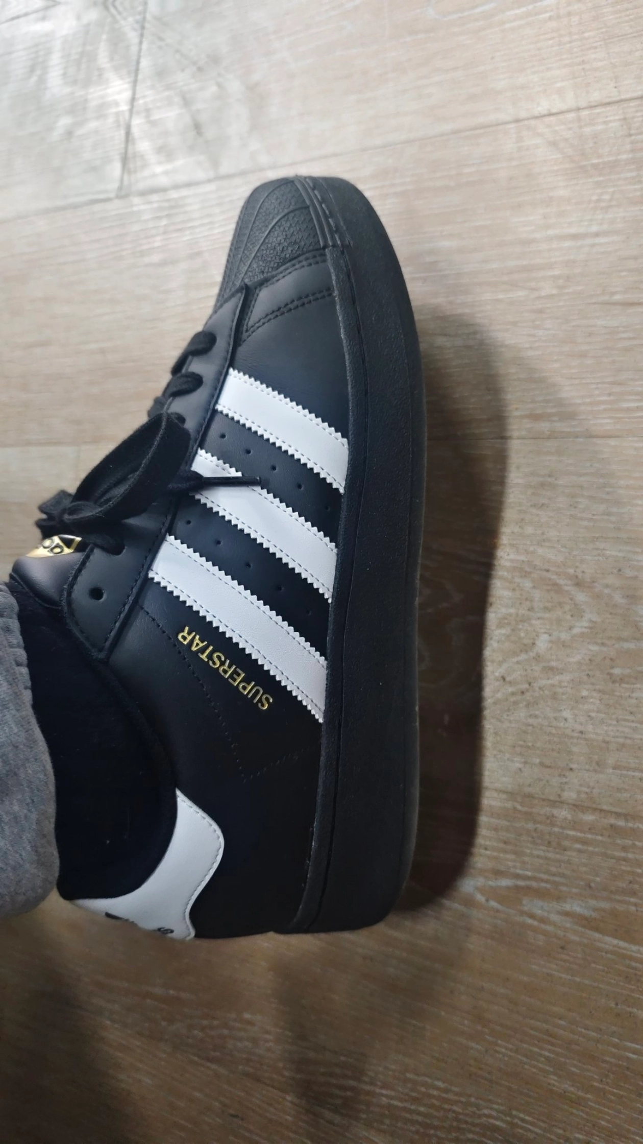 custom review-adidas originals Superstar Black White